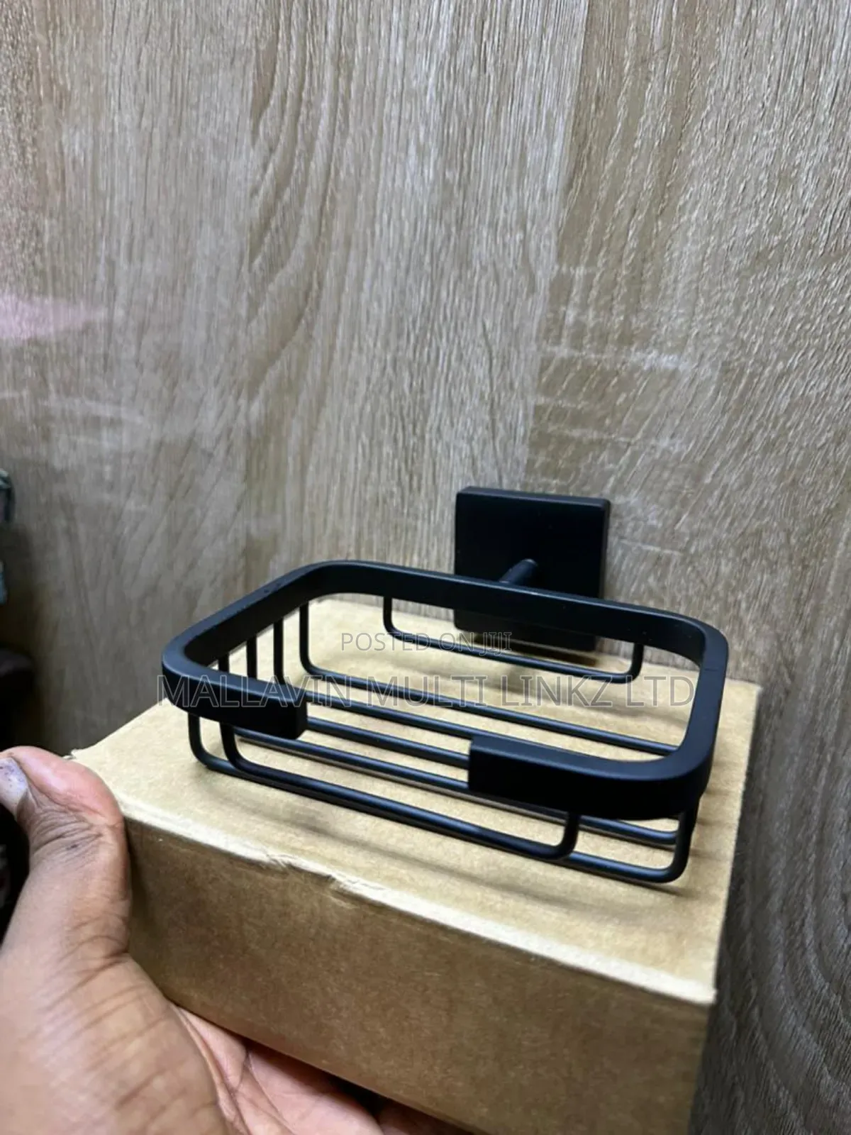 Black Soap Dish