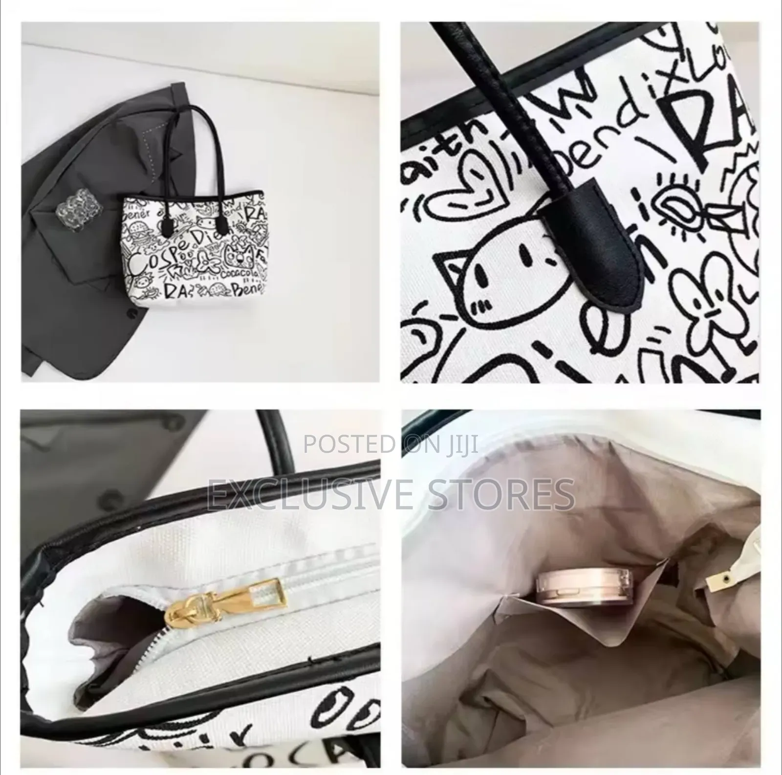 Graffiti Canvas Bag