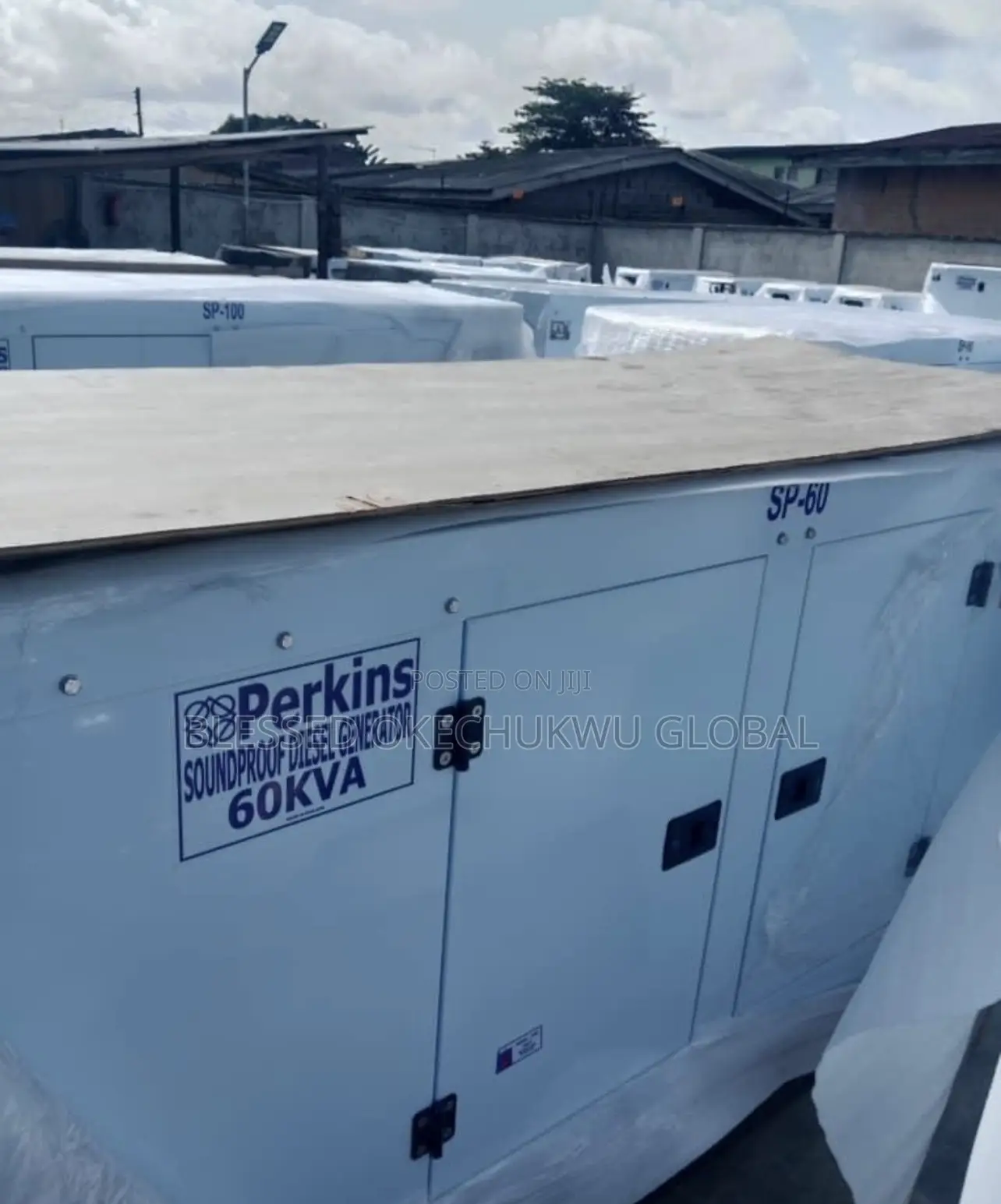 60kva Perkins Soundproof Generator With Warranty