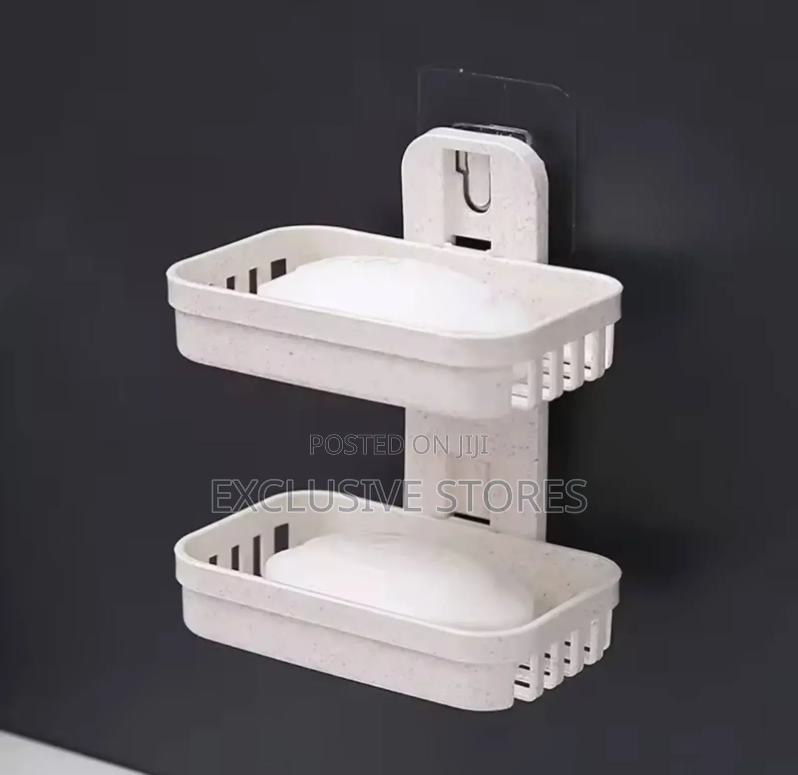 Wall Mounted Double Layer Soap Dish Holder