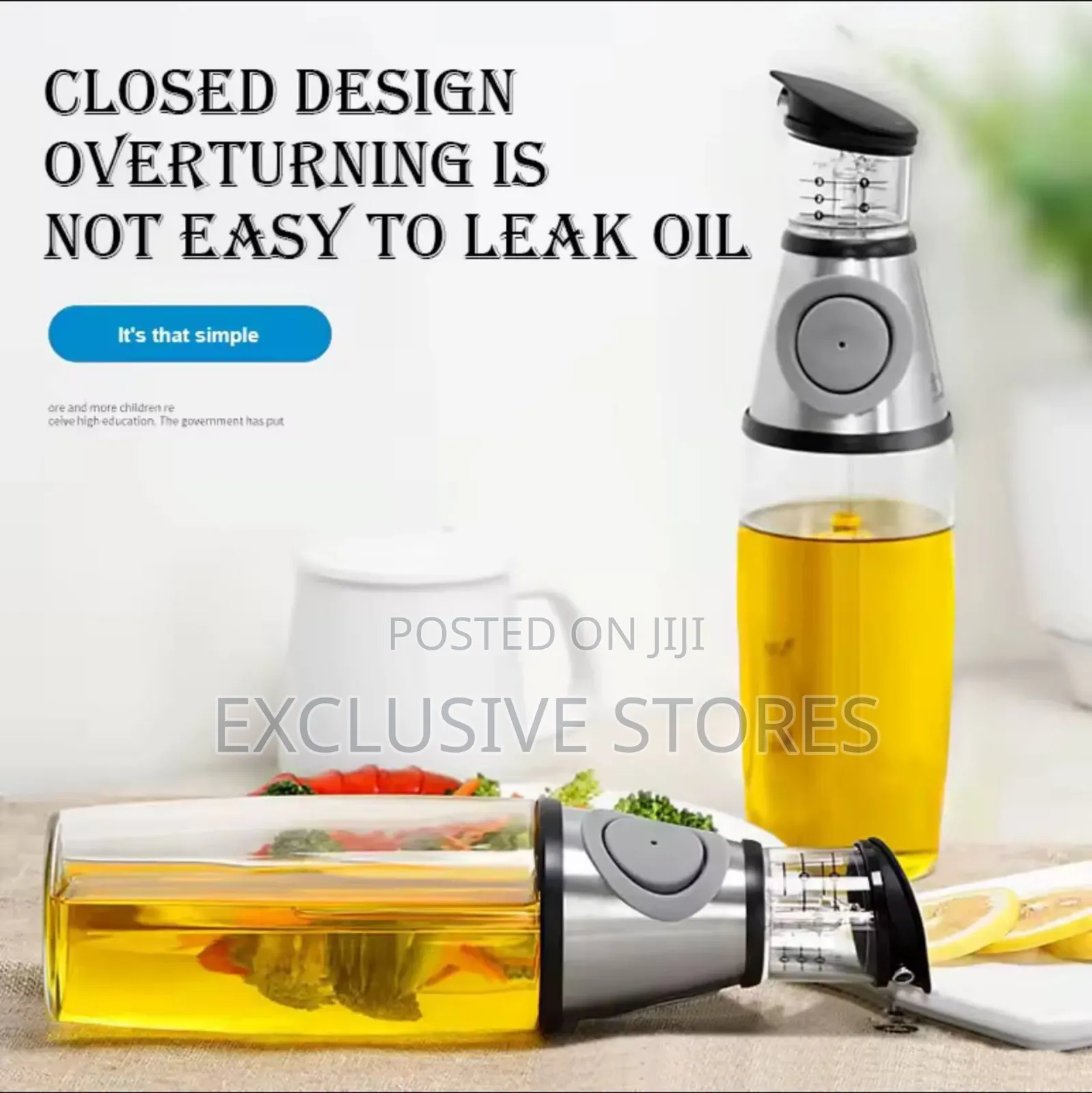 Oil Glass Bottle