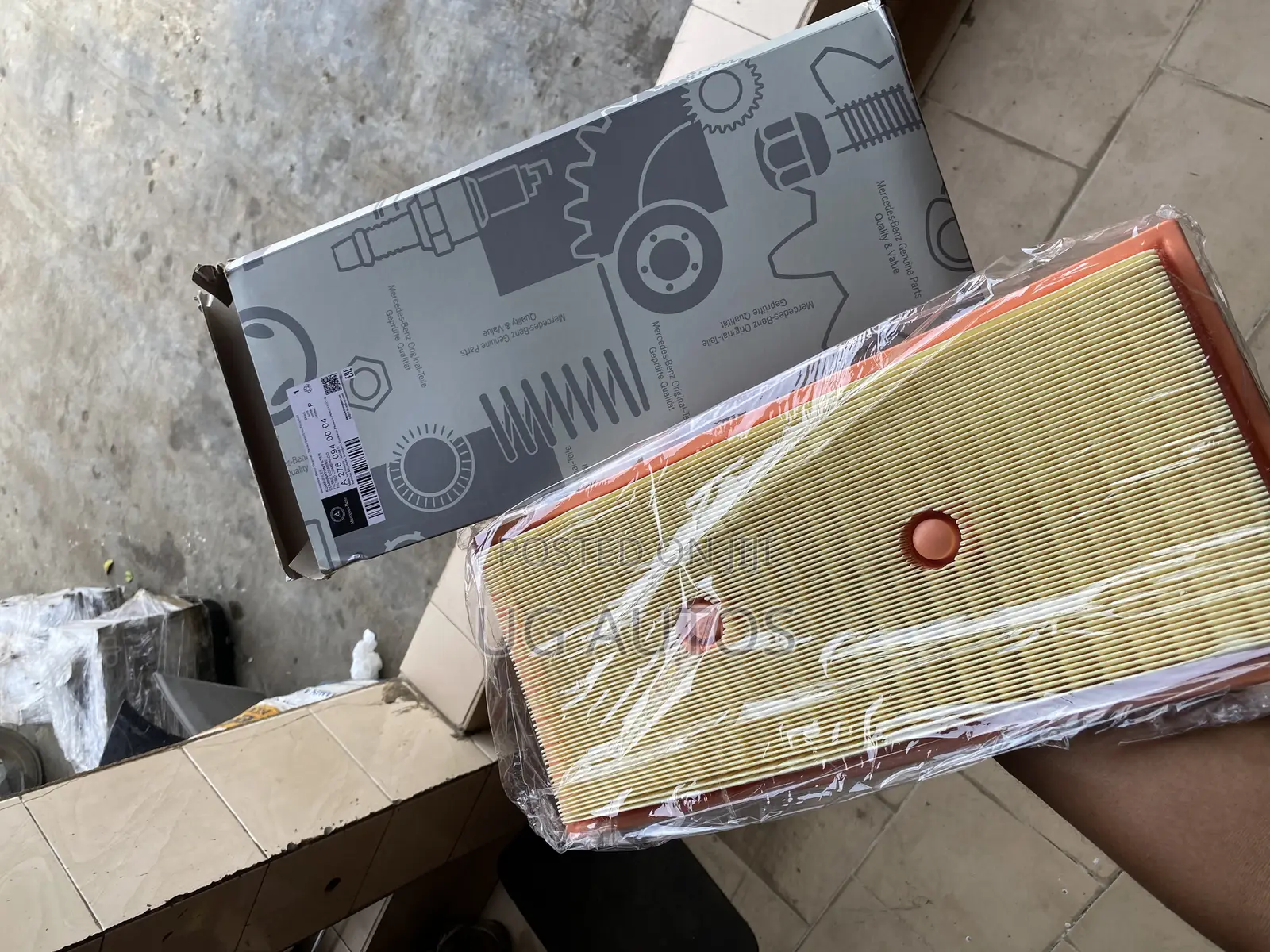 Air Filter Mercedes Benz Ml 350 2013 (W166)
