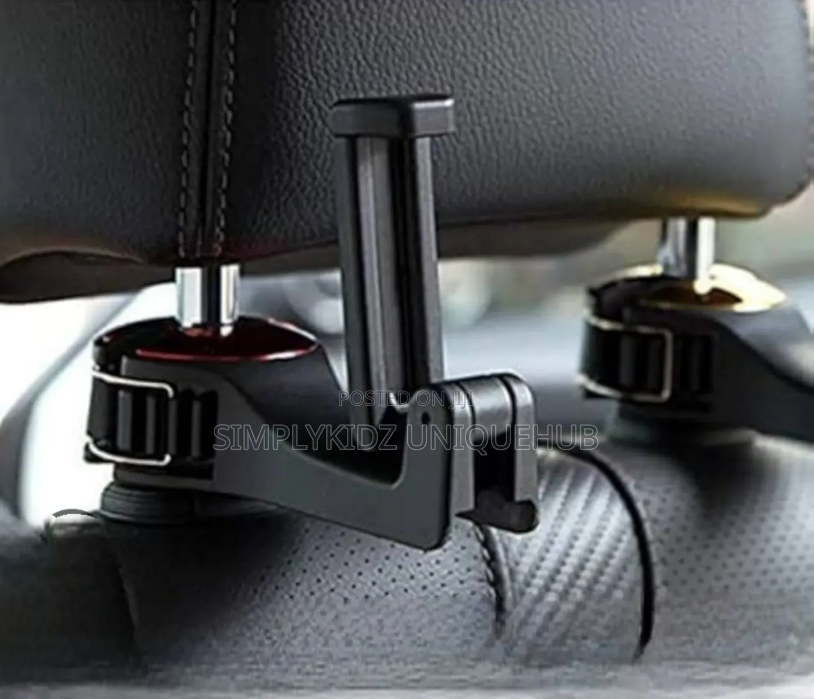 Car Hook Headset Hanger, Back Seat Hook With Phone Holder