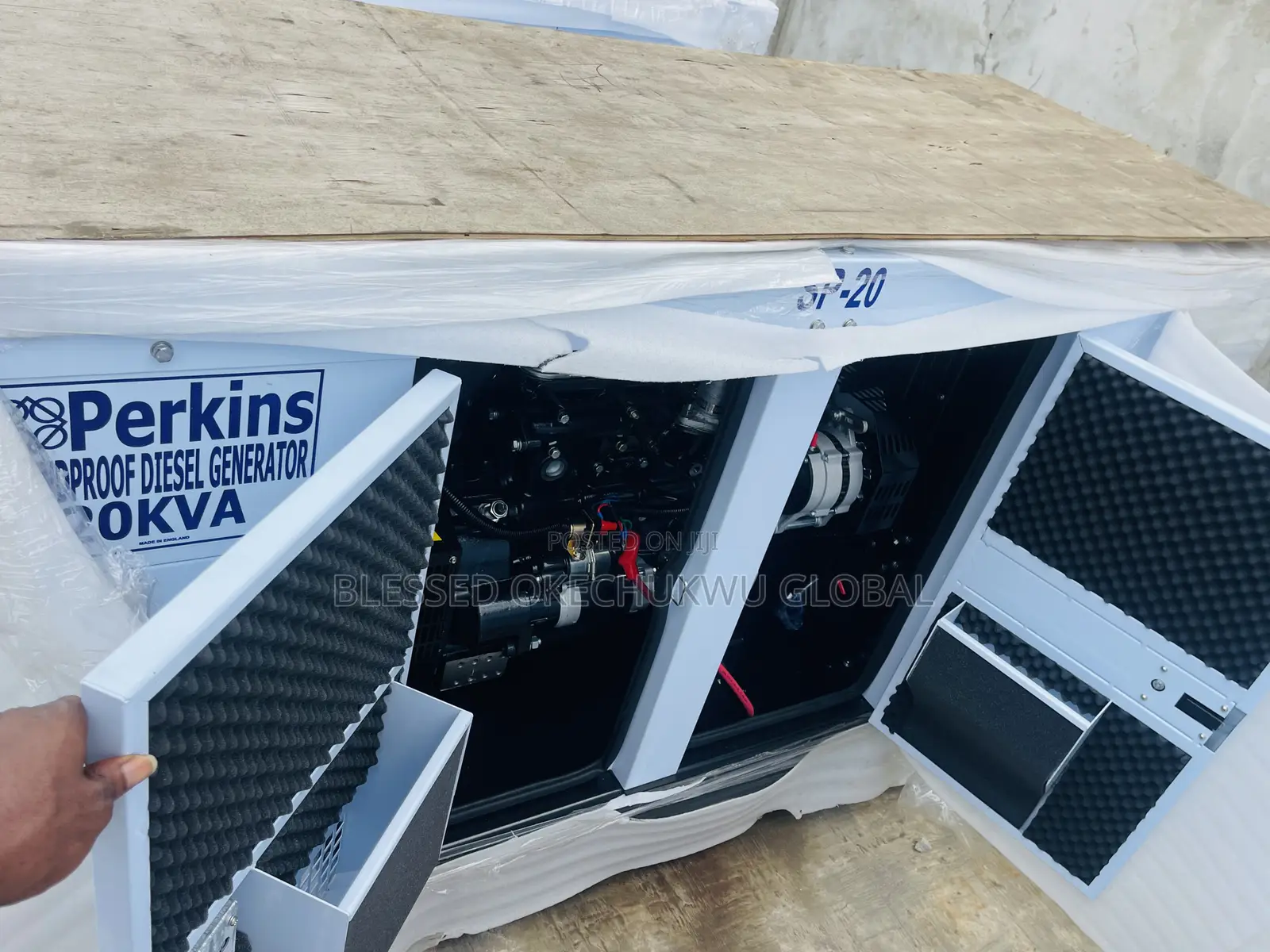 20kva Perkins Soundproof Generator With Warranty Stamford