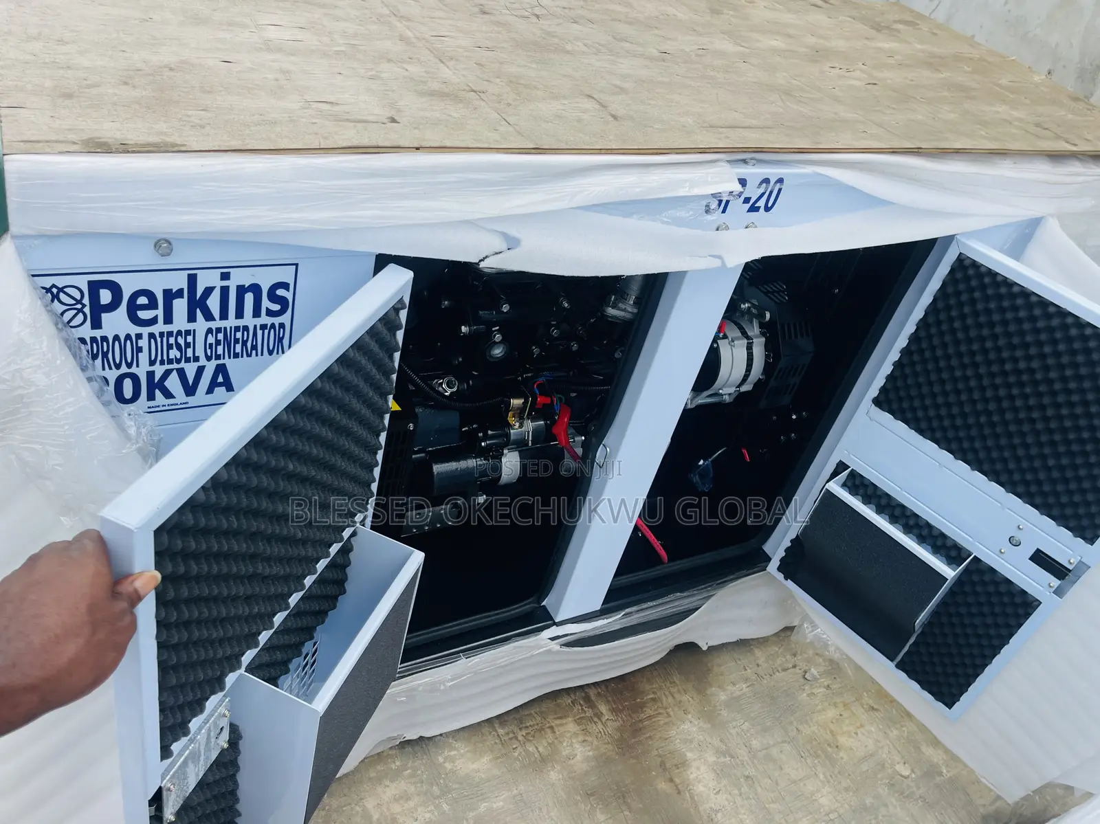 20kva Perkins Soundproof Generator With Warranty Stamford