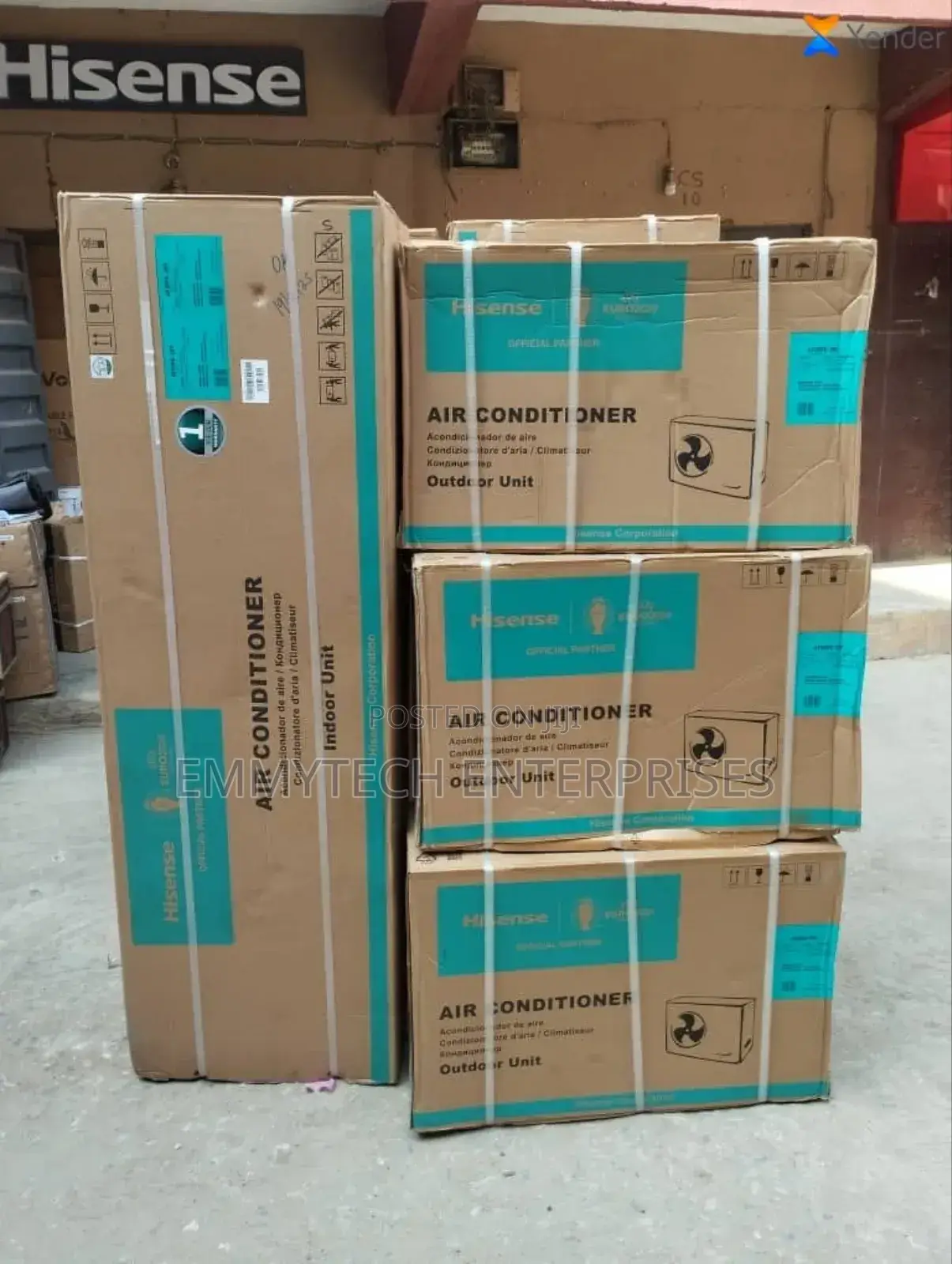 Brand New Hisense 3tons Inverter Air Conditioner With Wty