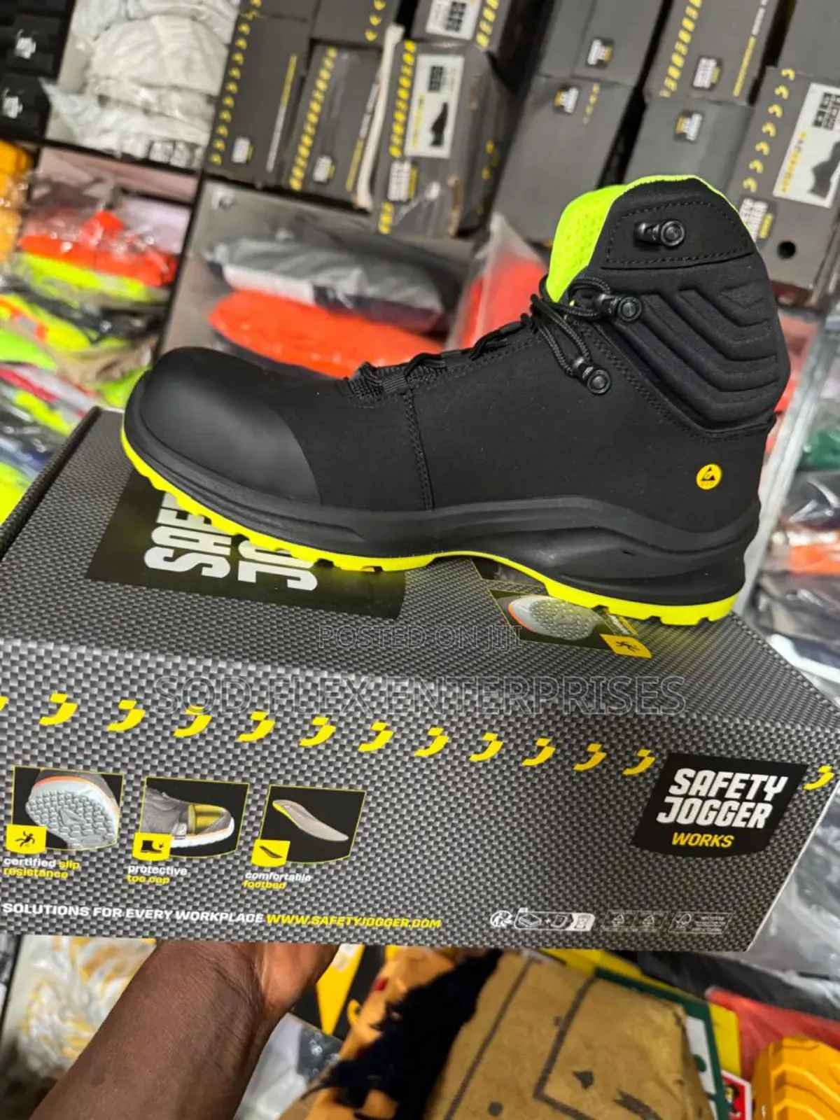 Modulu S3 Mid Safety Joggers Luxurious Safety Shoe 👞
