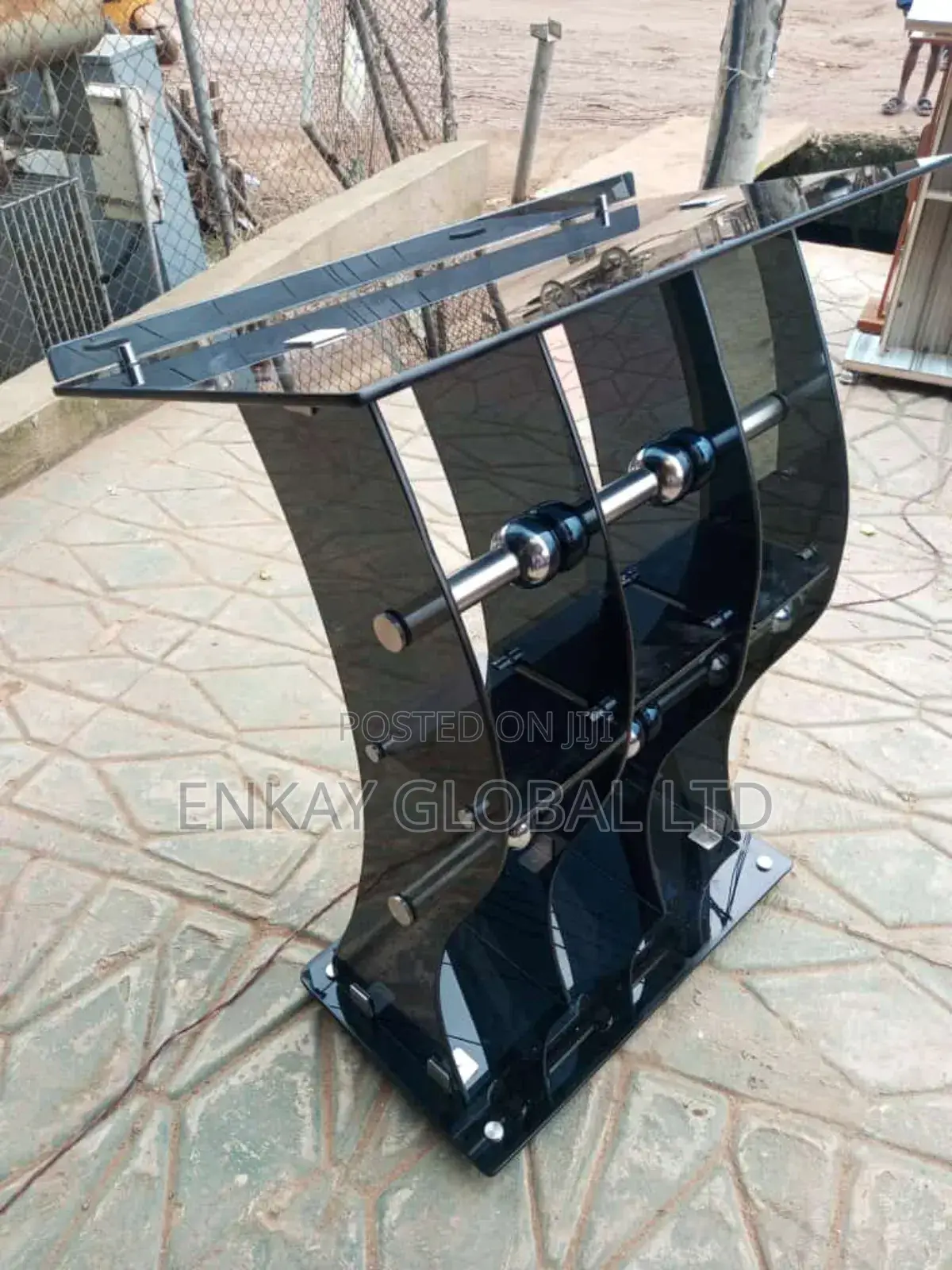 High Standard Double Shaped Pulpit