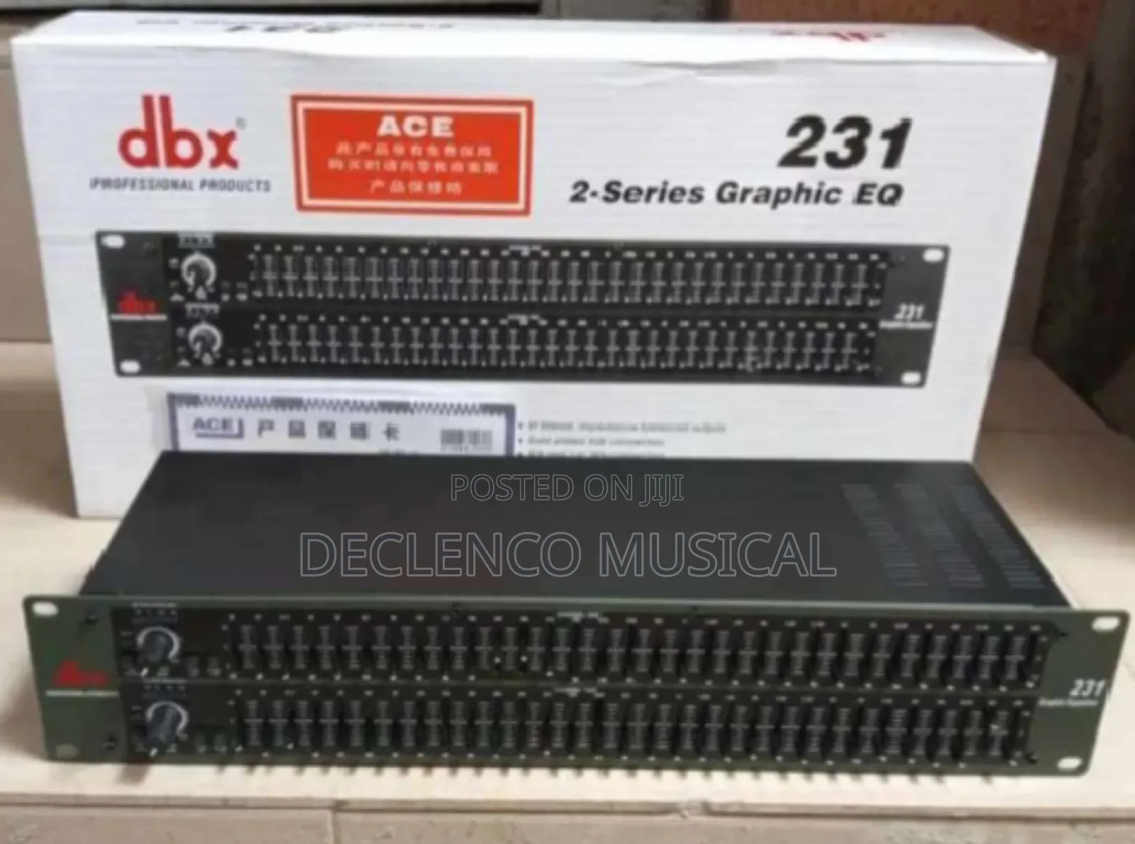 DBX 2- Series Graphic Equalizer 231sub