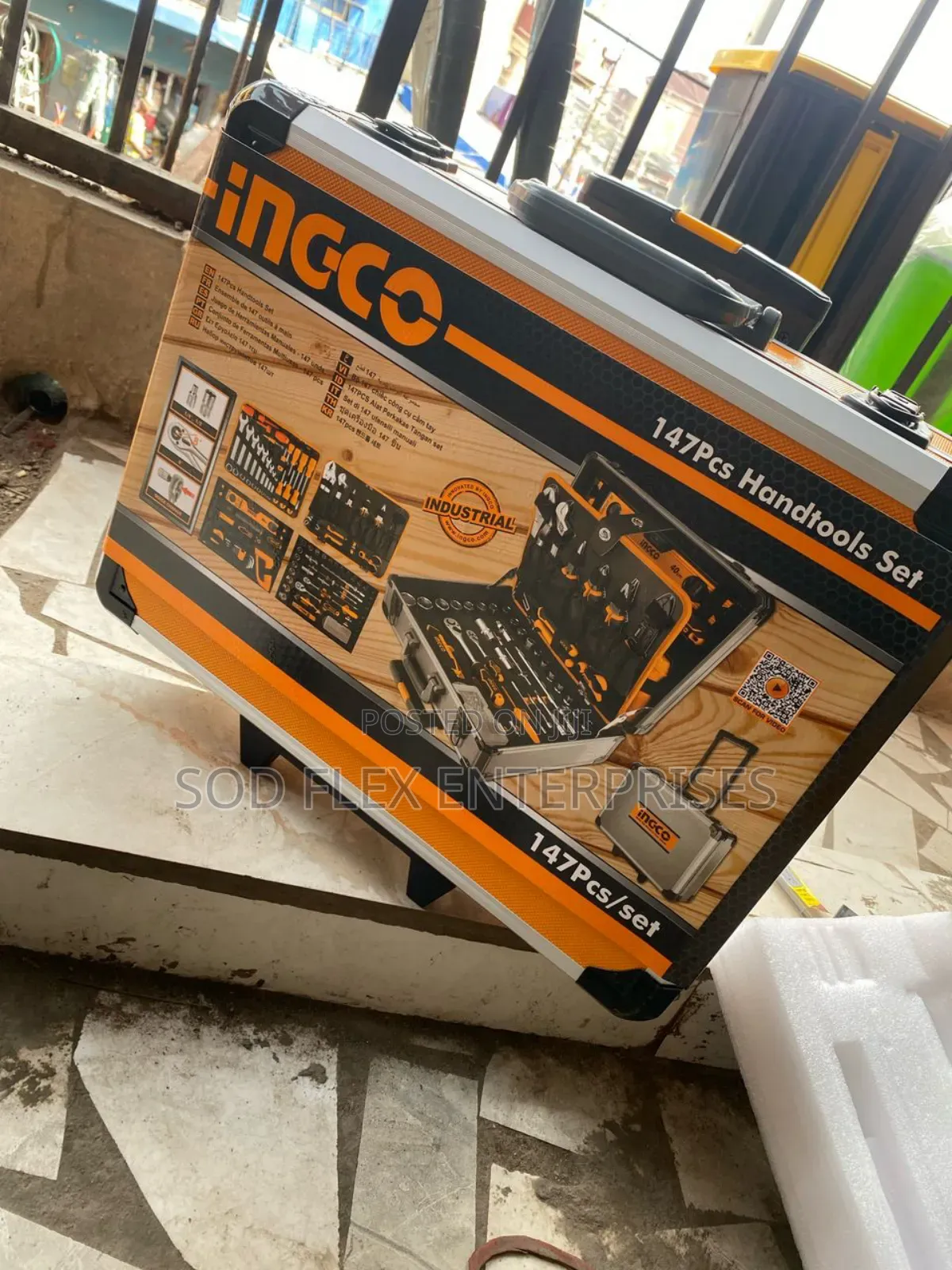 147 Pieces Ingco Heavy Duty Set Of Tools Box