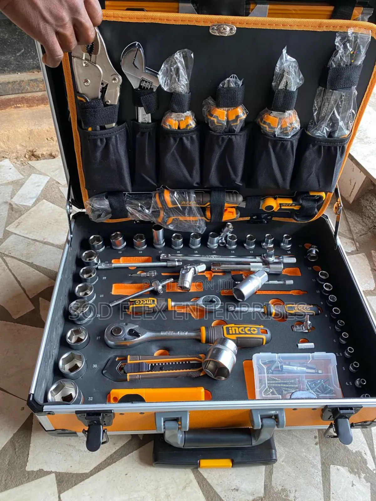 147 Pieces Ingco Heavy Duty Set Of Tools Box