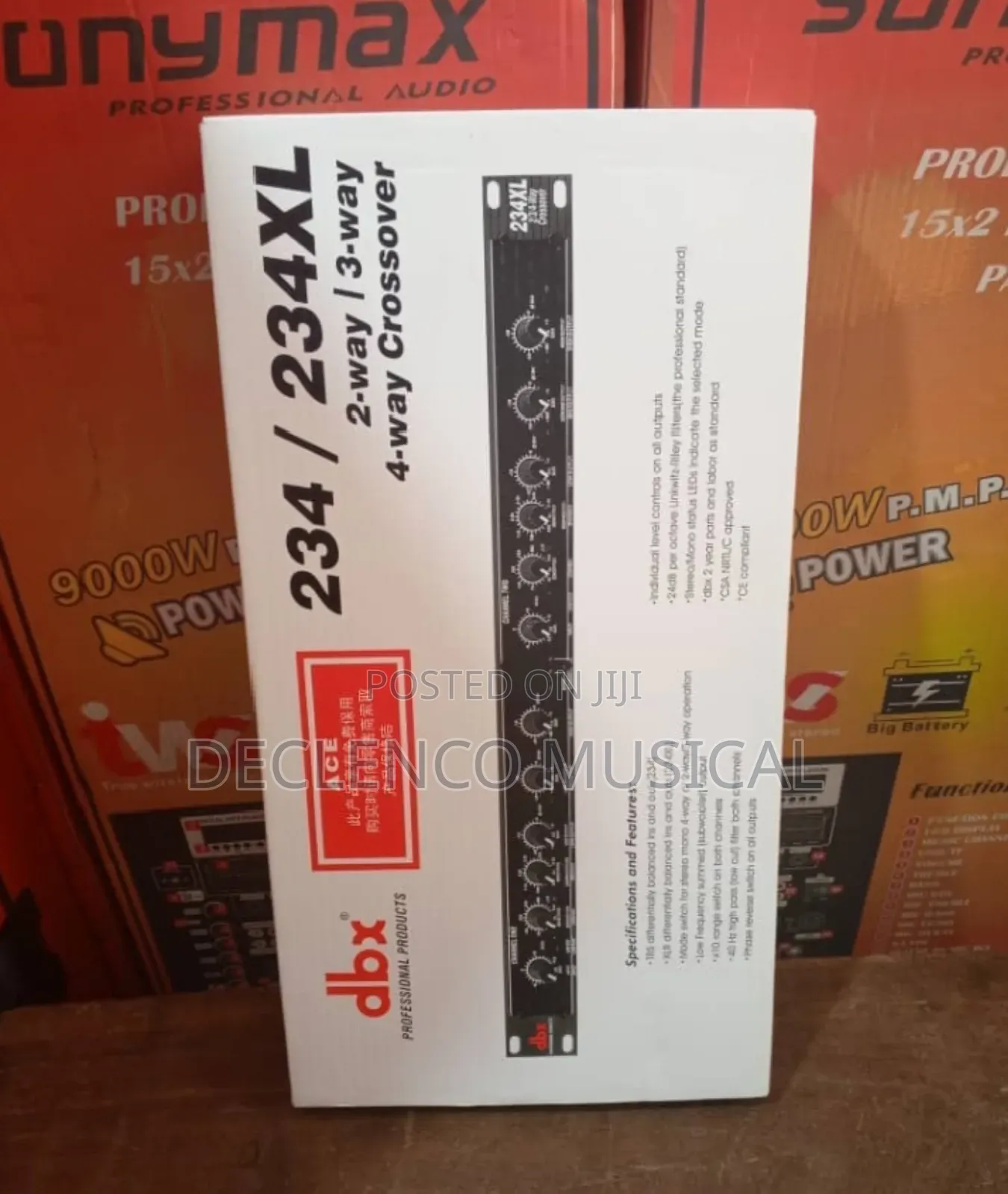 DBX Professional Product Crossover