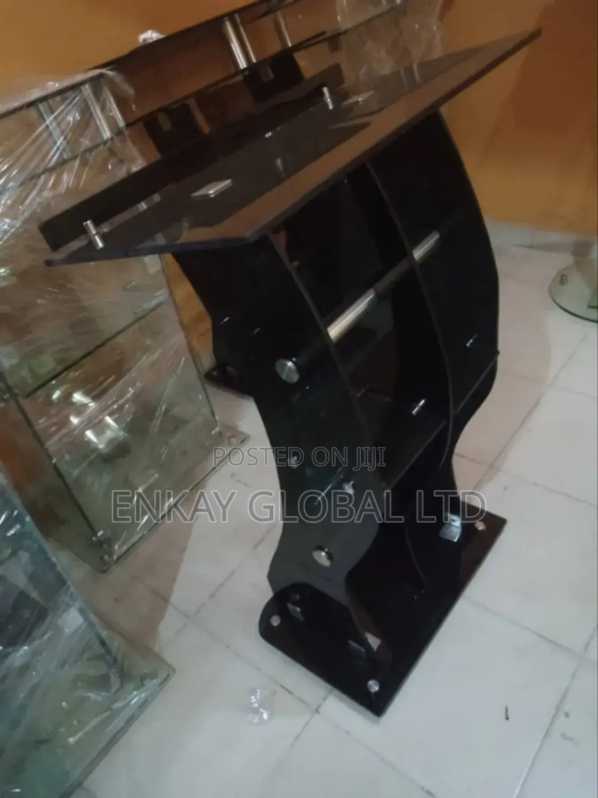Thick Glass Church Pulpit