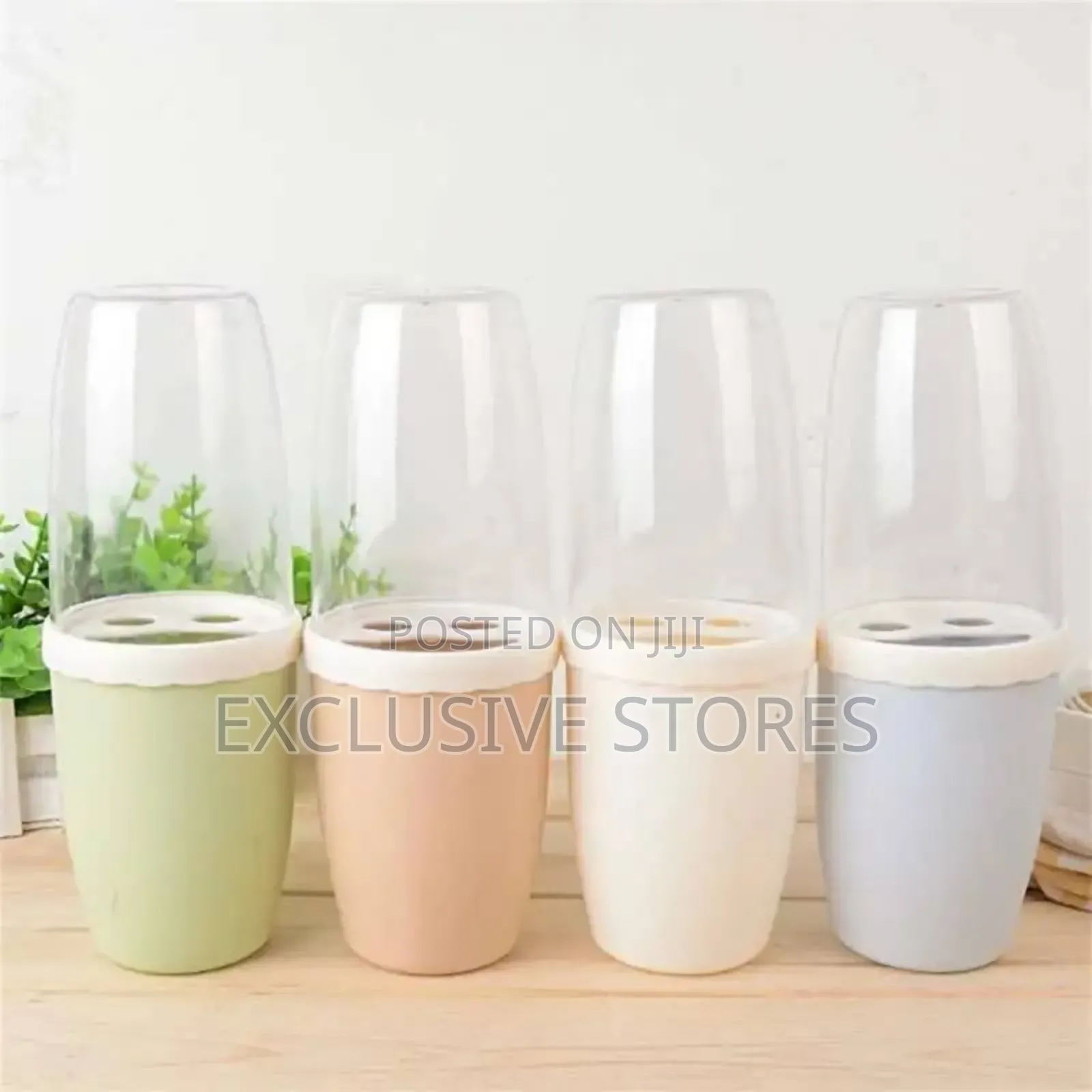 Couple Creative Mouthwash Cup With Lid