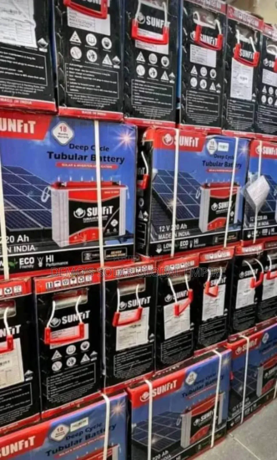 Tubular Battery Sunfit