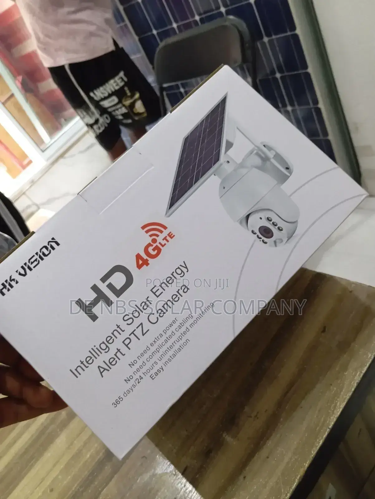 Single Lens PTZ 4g Sim Card Auto Tracking Solar Camera 360°