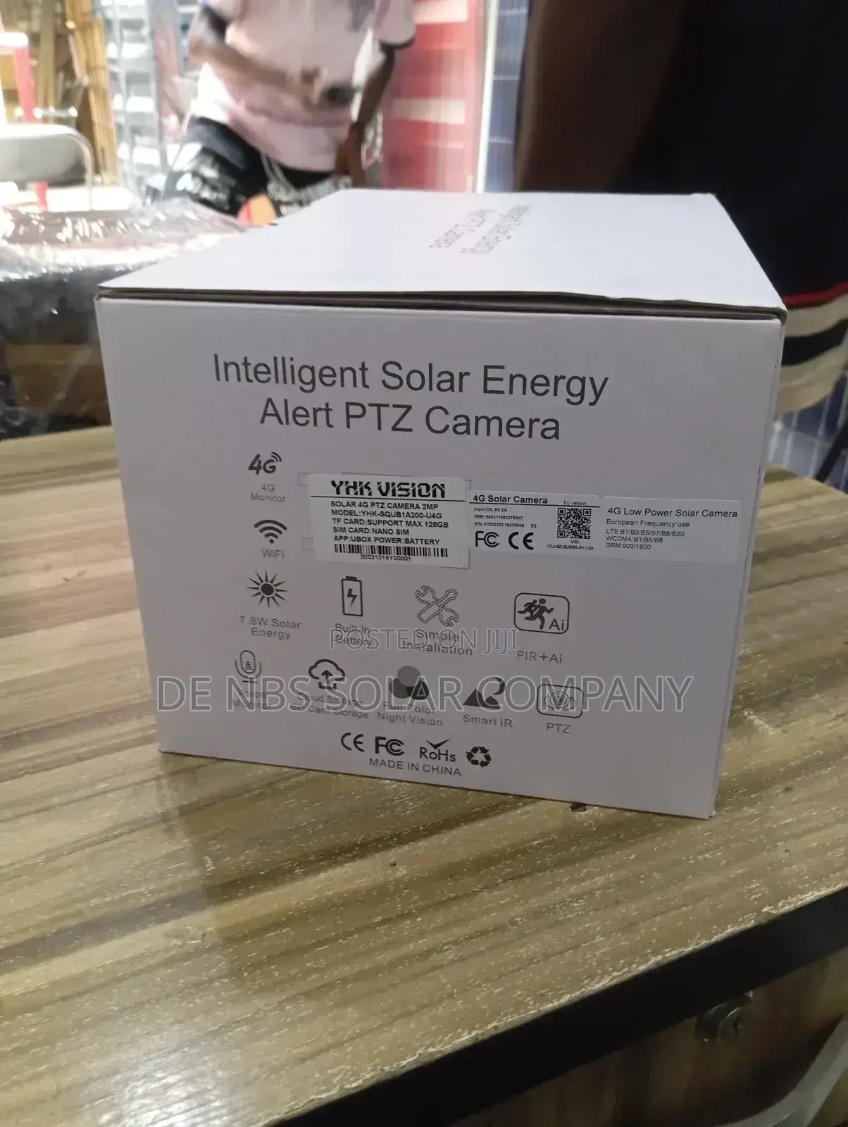 Intelligent V380pro 4g Hd Ultra PTZ Solar Camera Outdoor