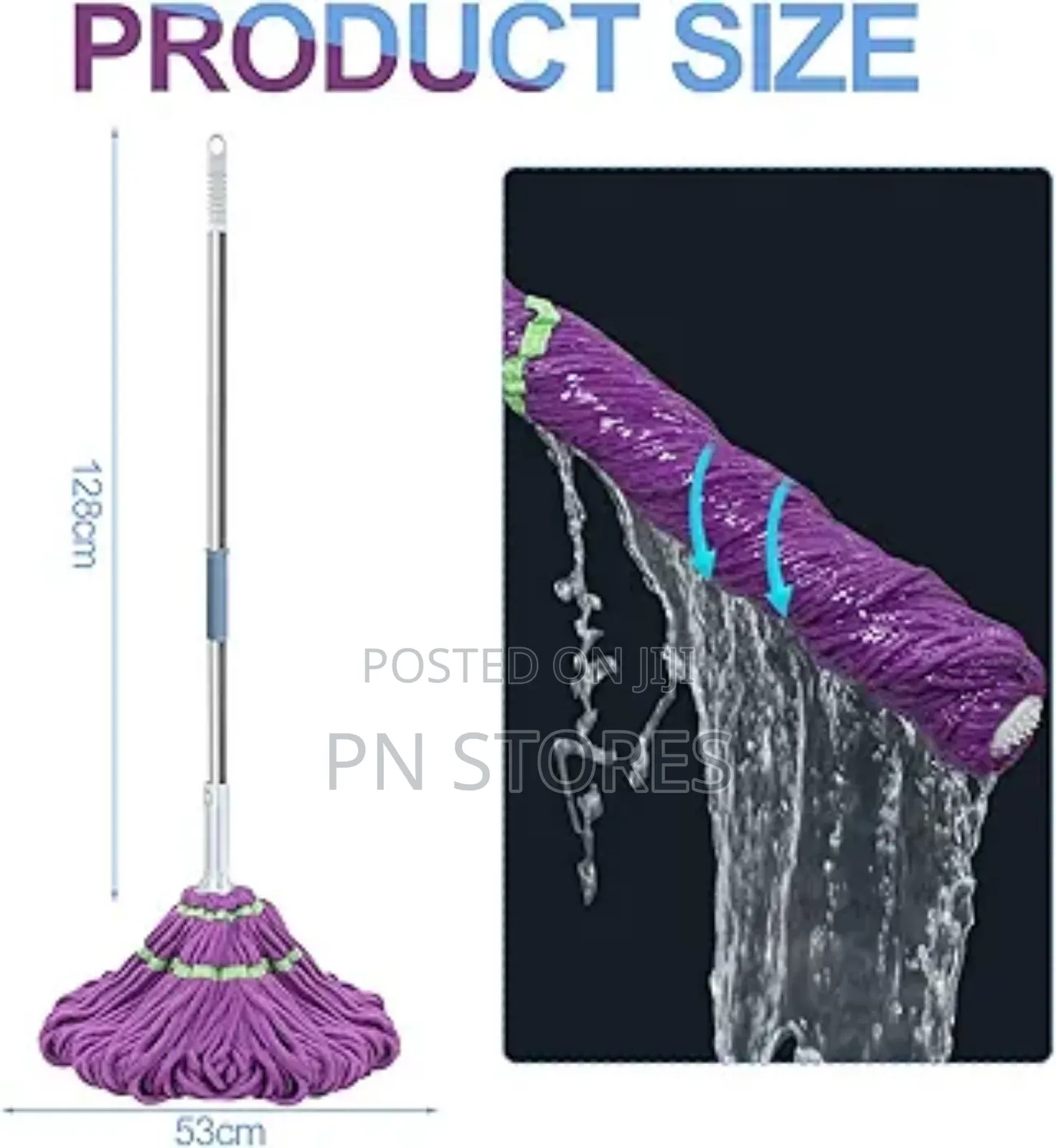2-in-1 Dehydrated Mop, Floor Cleaning Mop.
