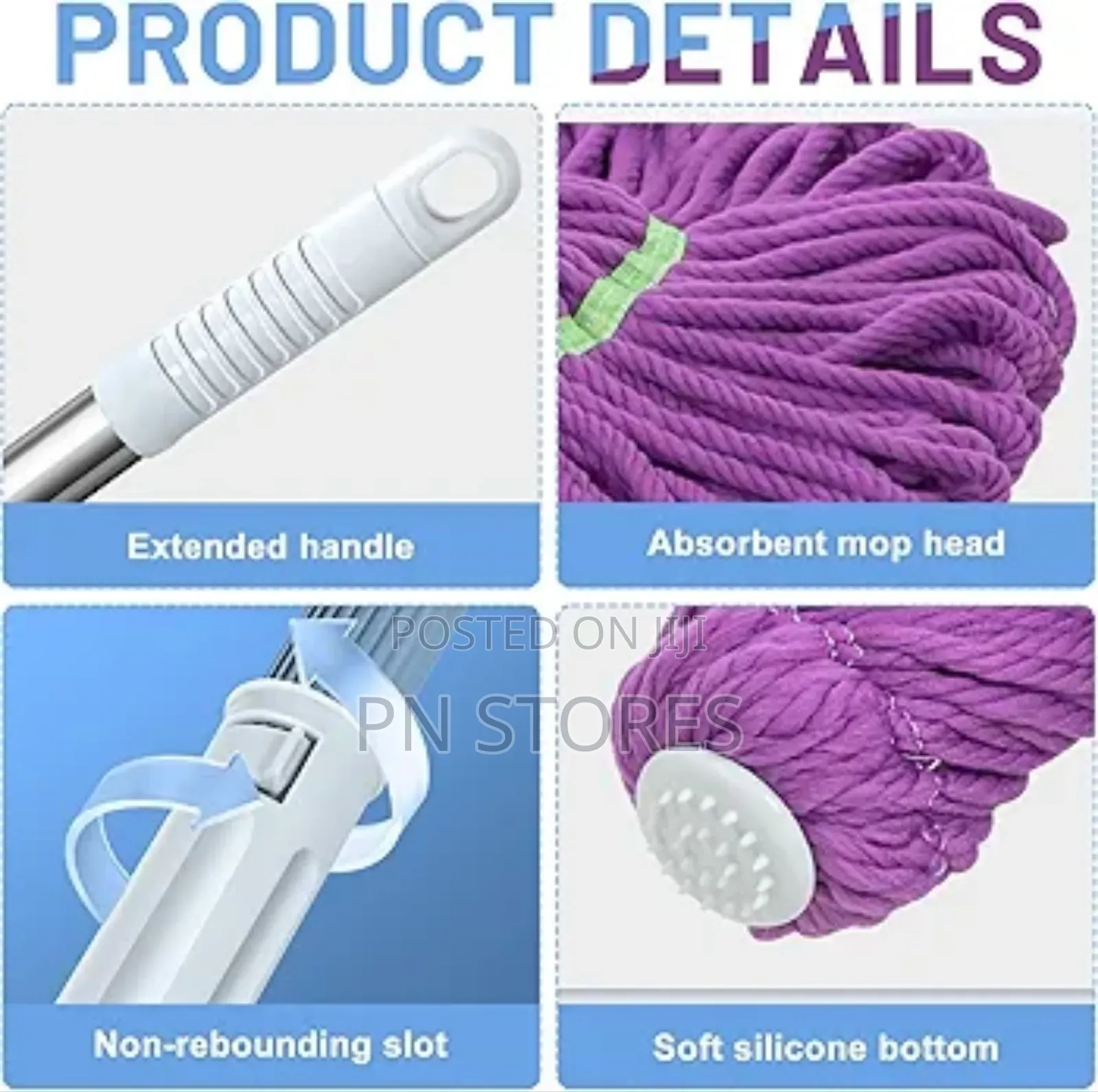2-in-1 Dehydrated Mop, Floor Cleaning Mop.