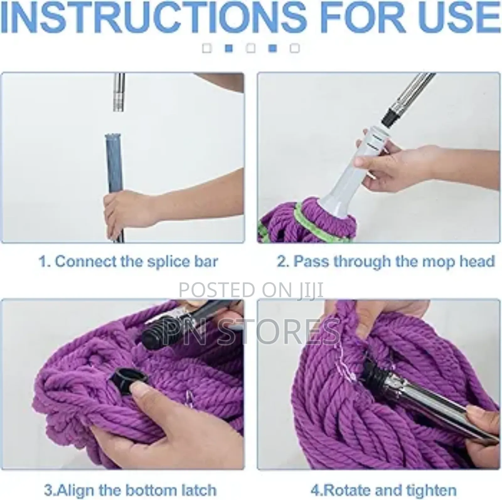 2-in-1 Dehydrated Mop, Floor Cleaning Mop.