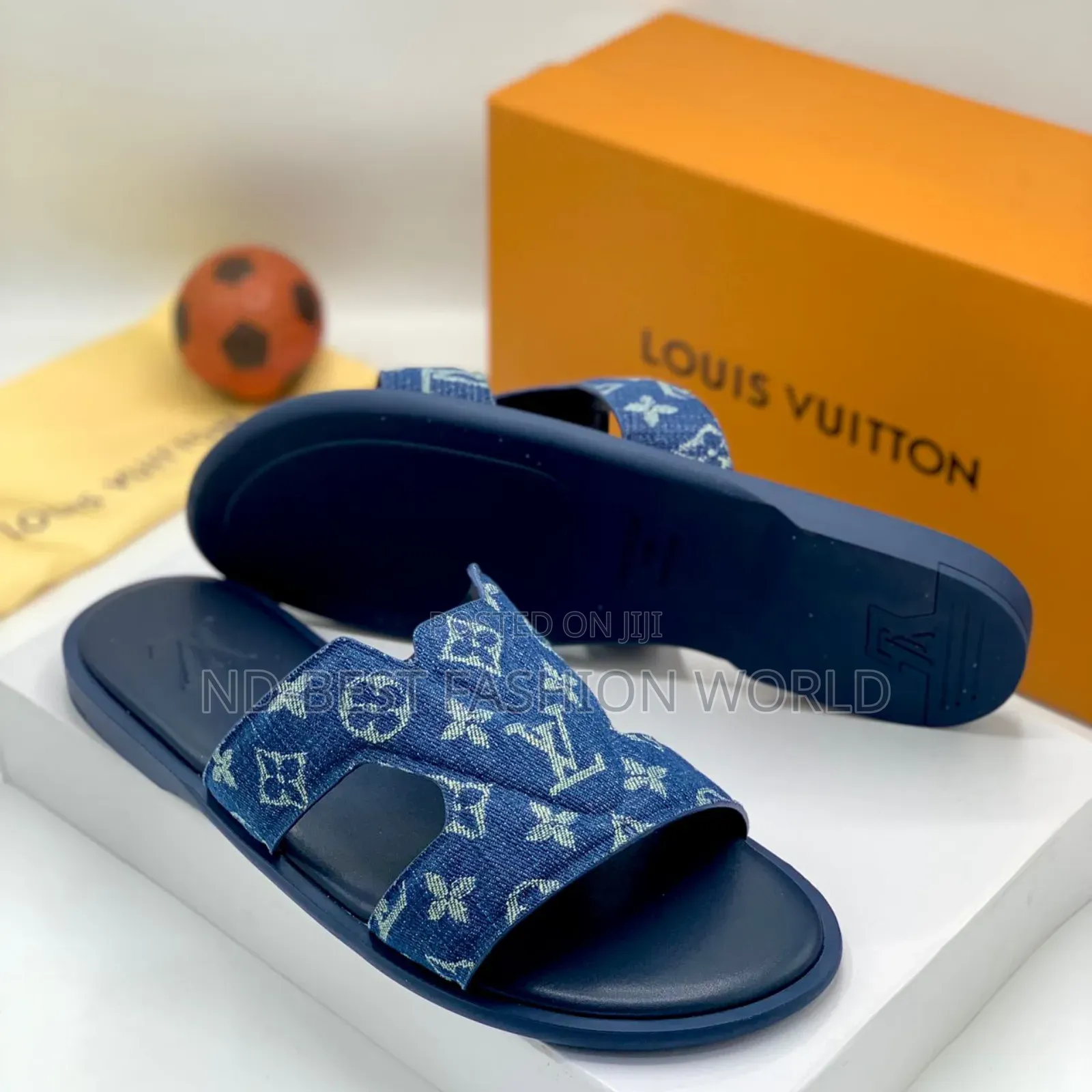 Pure Quality Blue Slippers
