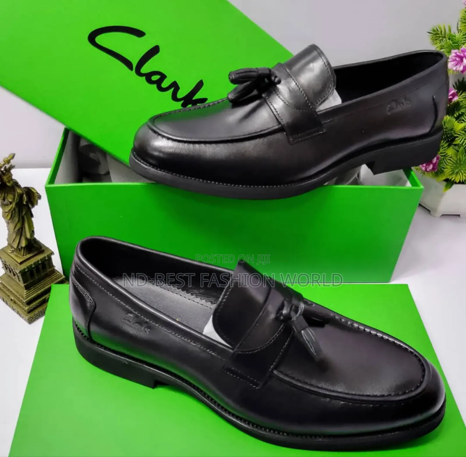 Black Clarks Shoes