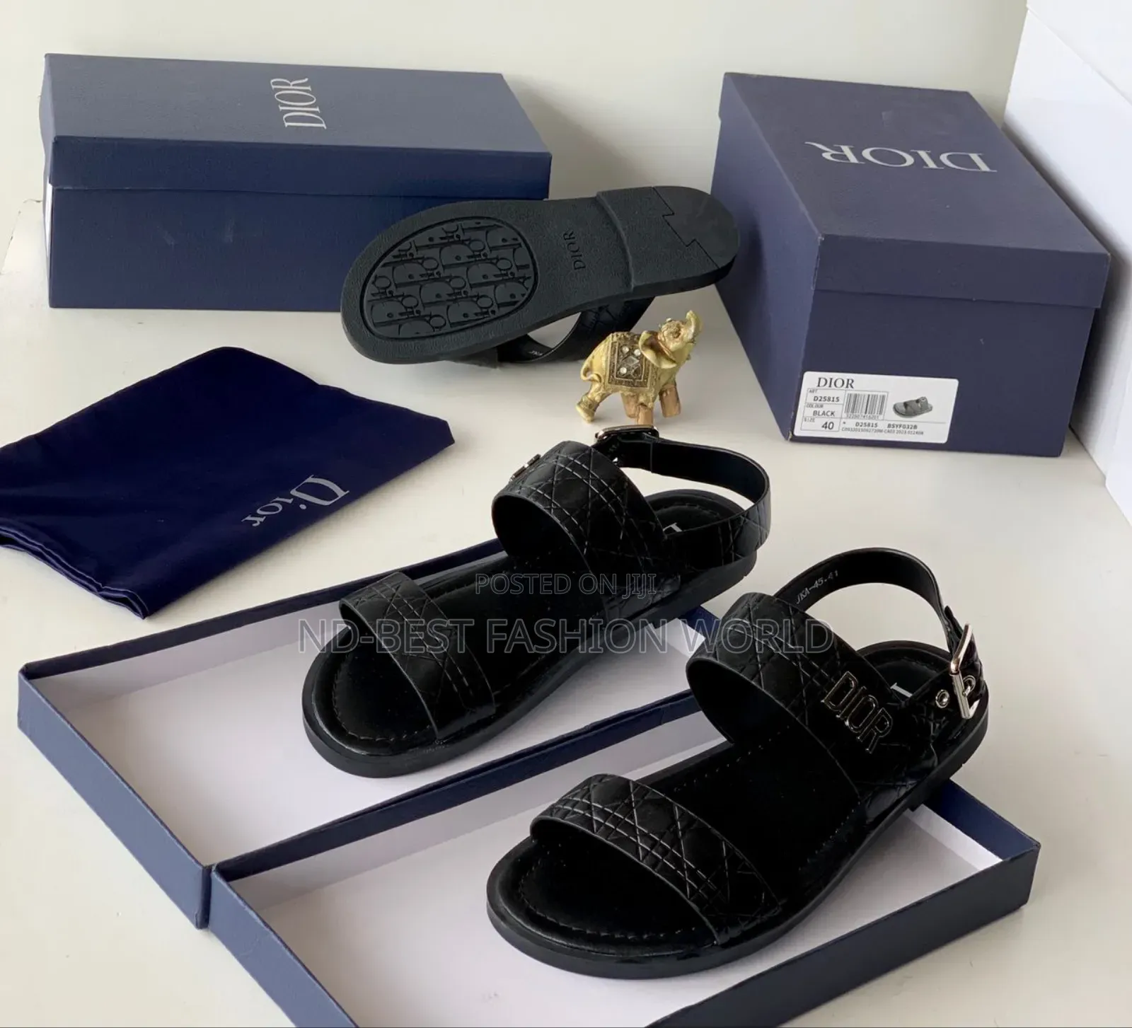 Dior Leather Sandals