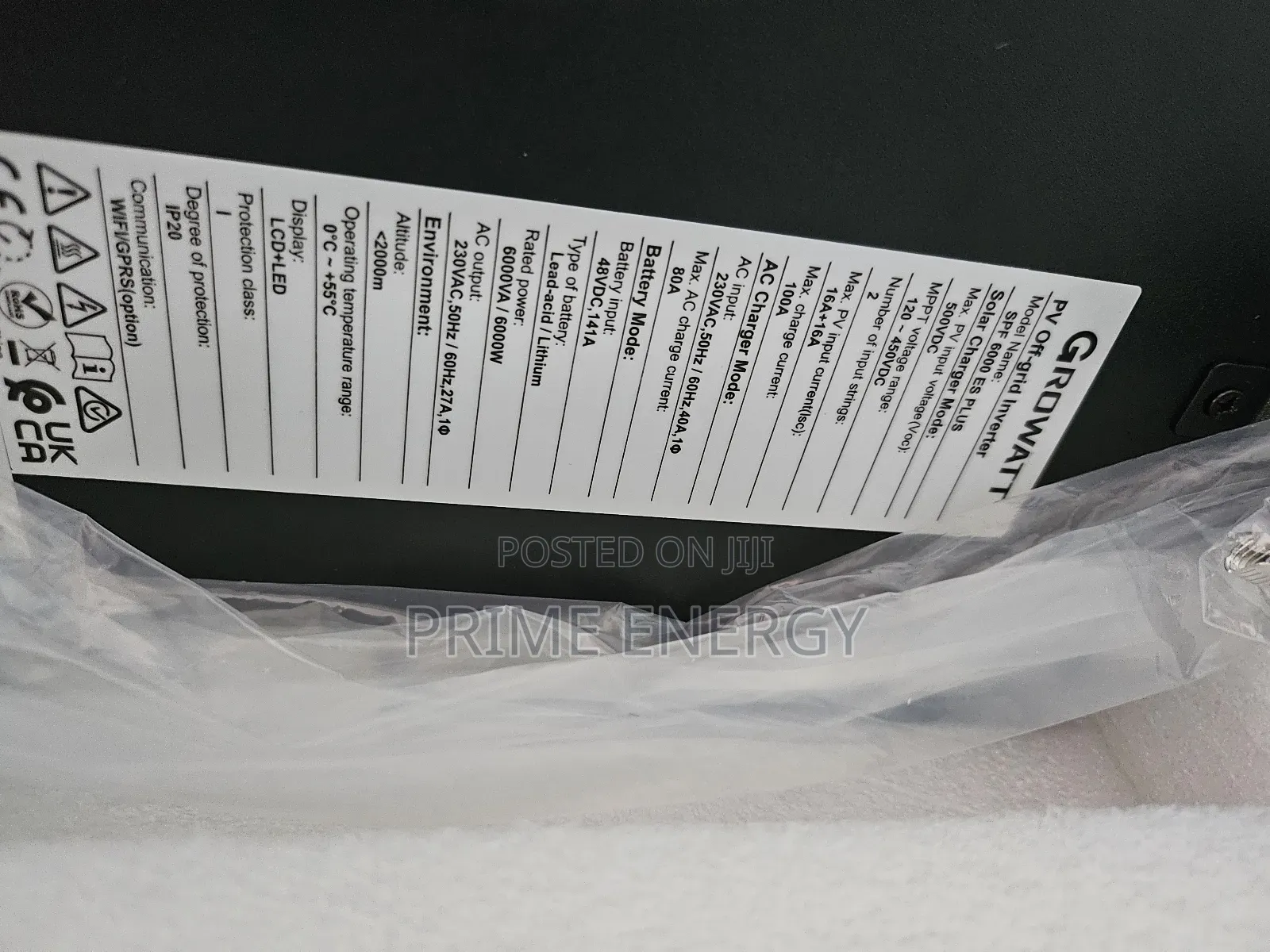 Growatt Spf 6000 Es Plus