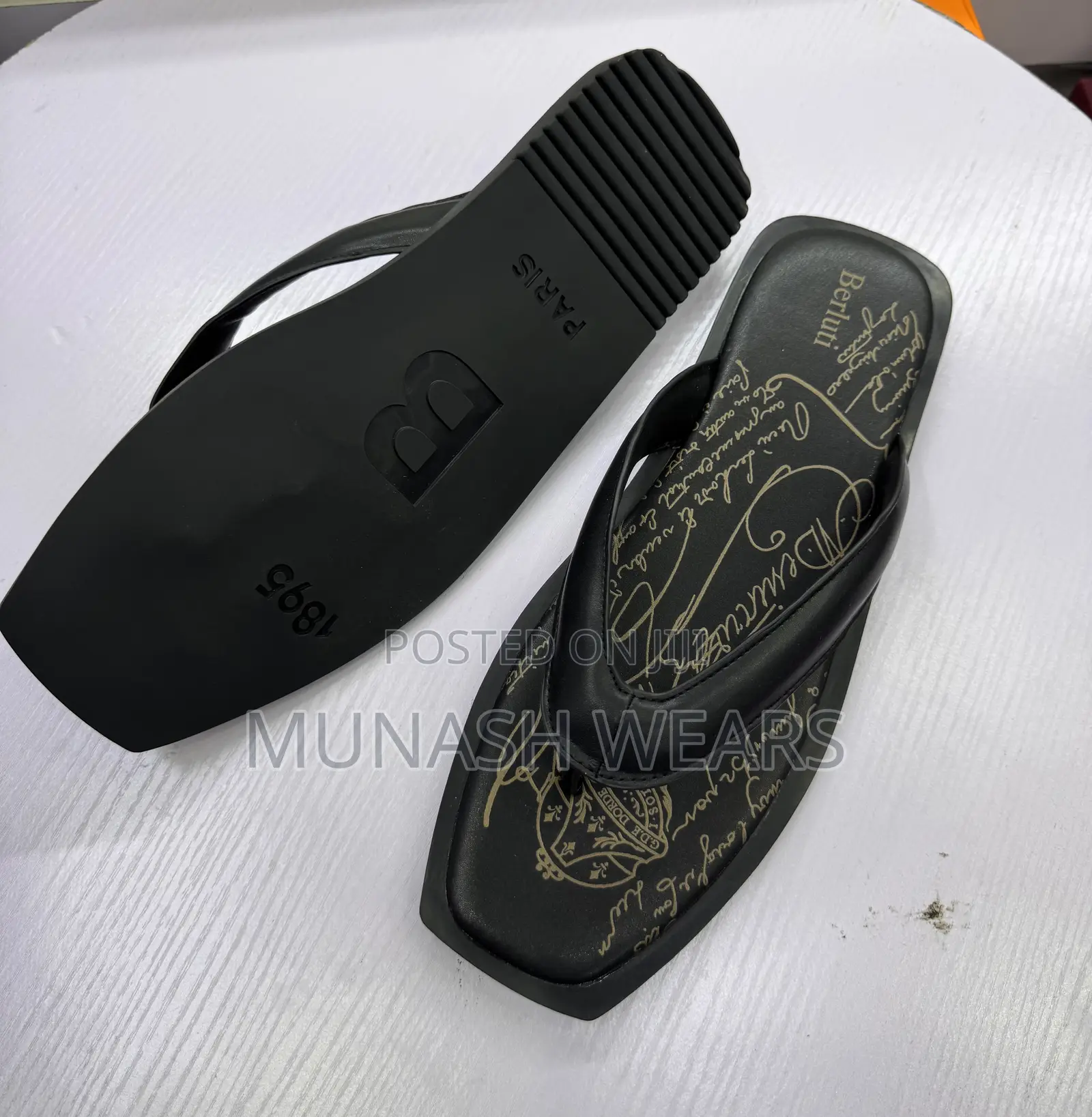 Berluti Leather Slipers 40-46