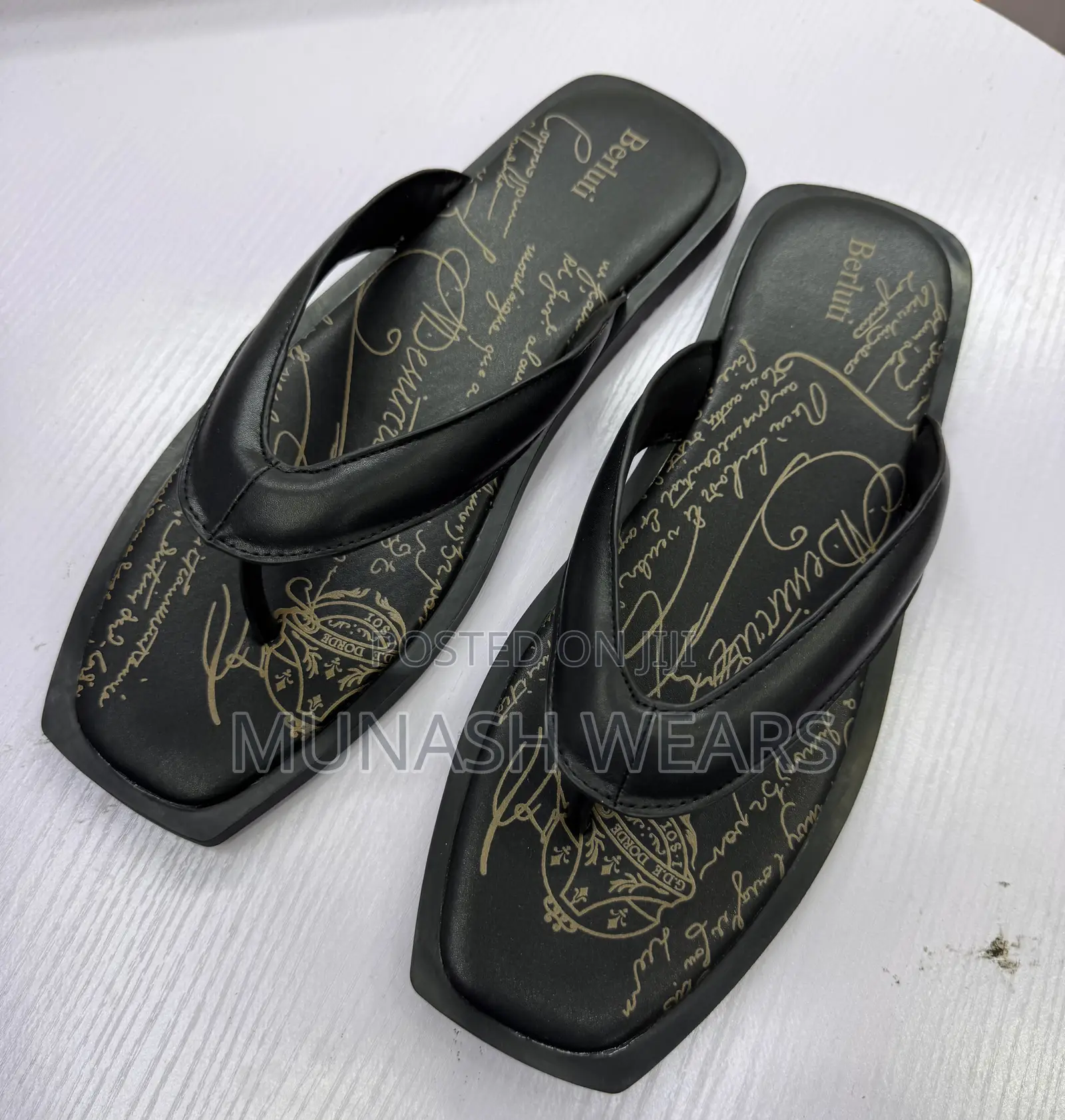 Berluti Leather Slipers 40-46