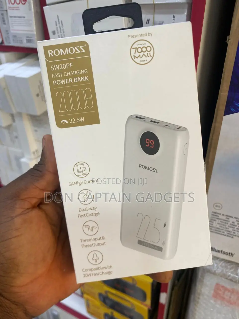 Romoss 20000mah 22.5w Power Bank Sw20pf