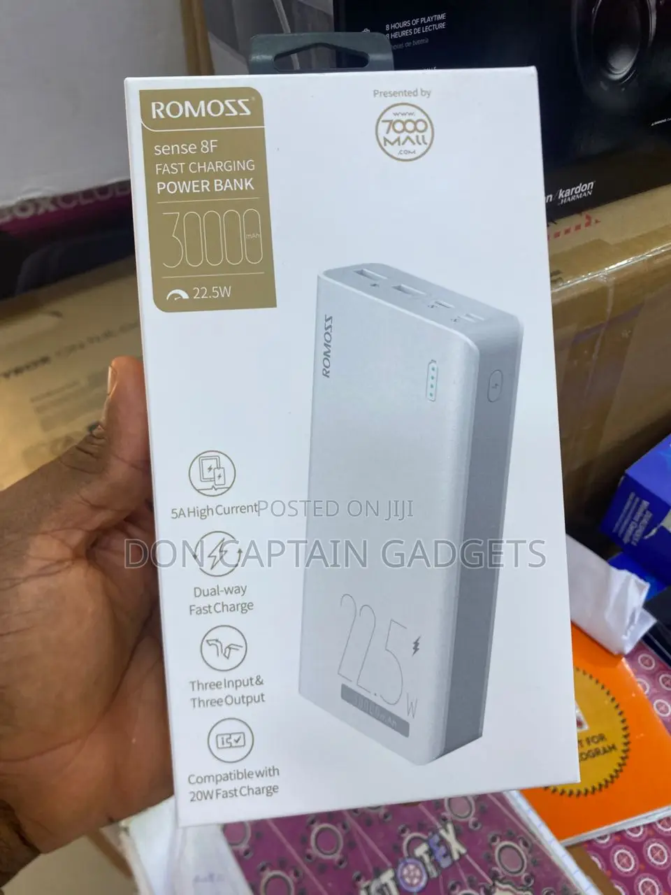 Romoss Power Bank 30000mah 22.5w Sense 8f