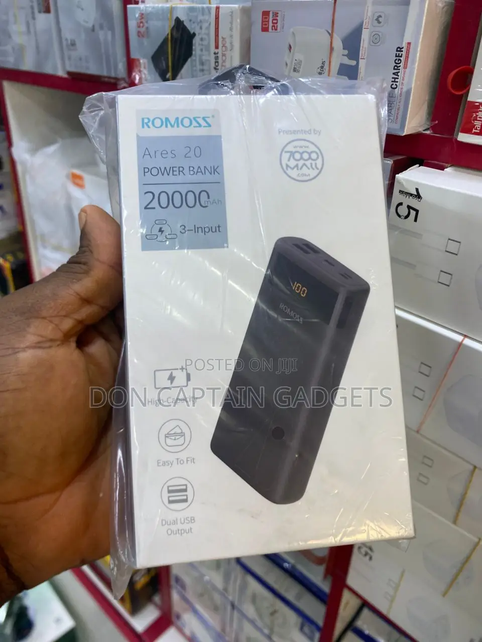 Romoss Ares 20 Power Bank 20000mah