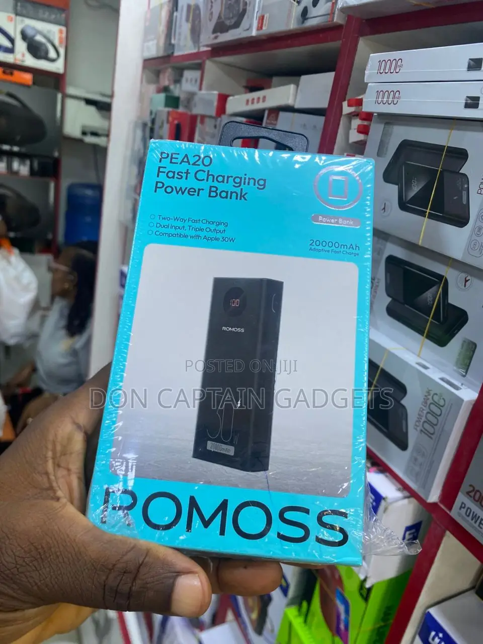 Romoss Power Bank 20000mah 30w Pea20