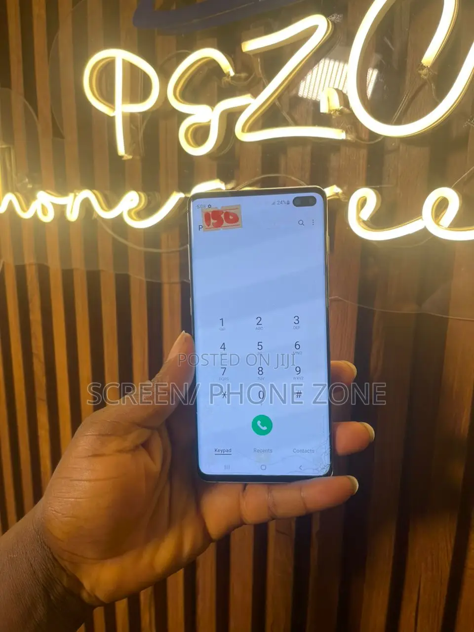 Samsung S10+ Minor Crack Screen- Follow Come