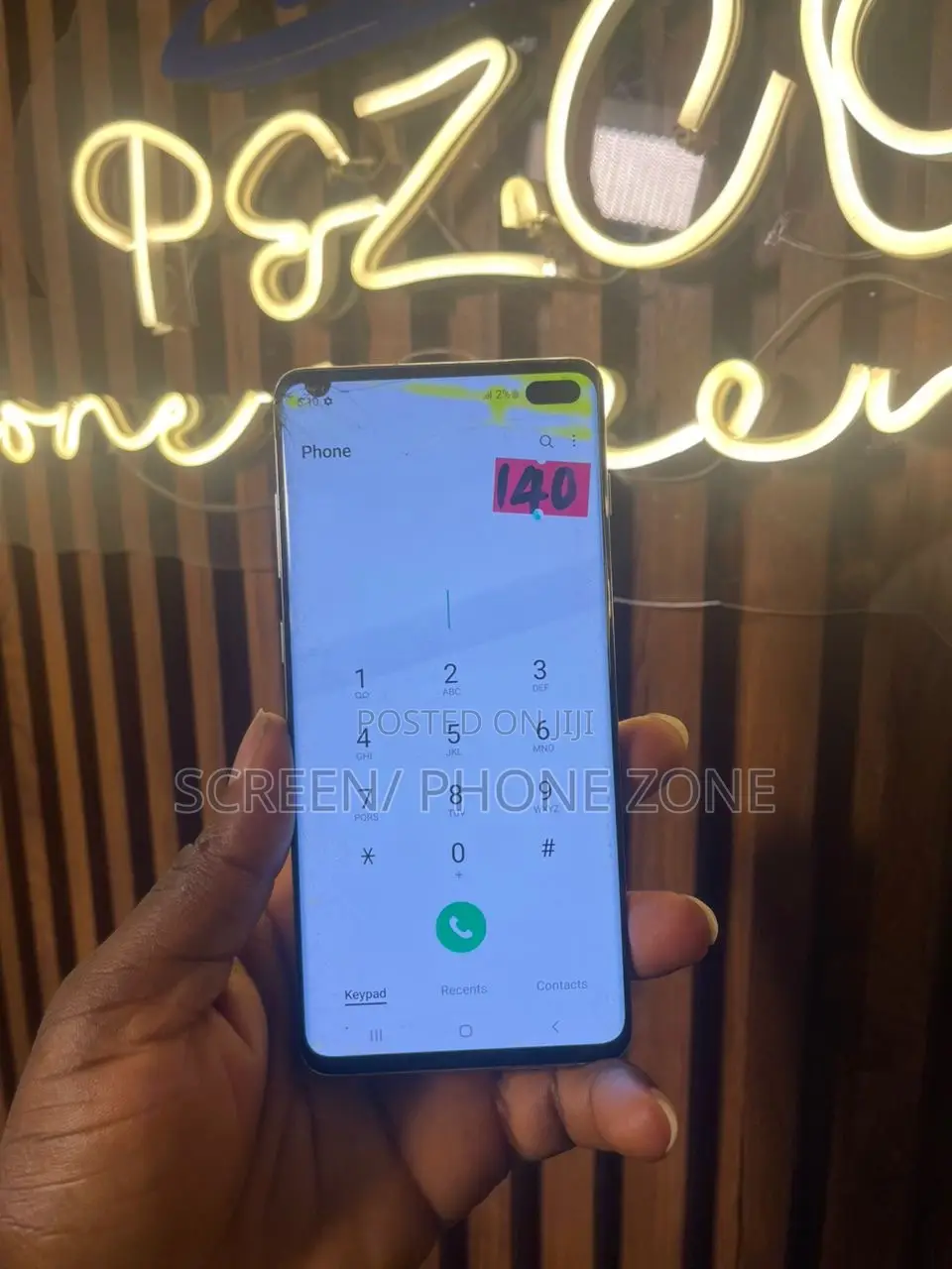 Samsung S10+ Screen- Minor Crack: