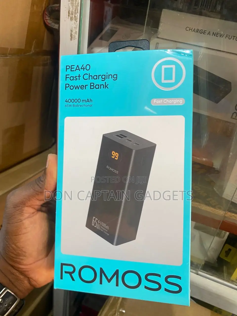 Romoss Power Bank 40000mah 65w Pea40 (New Package)