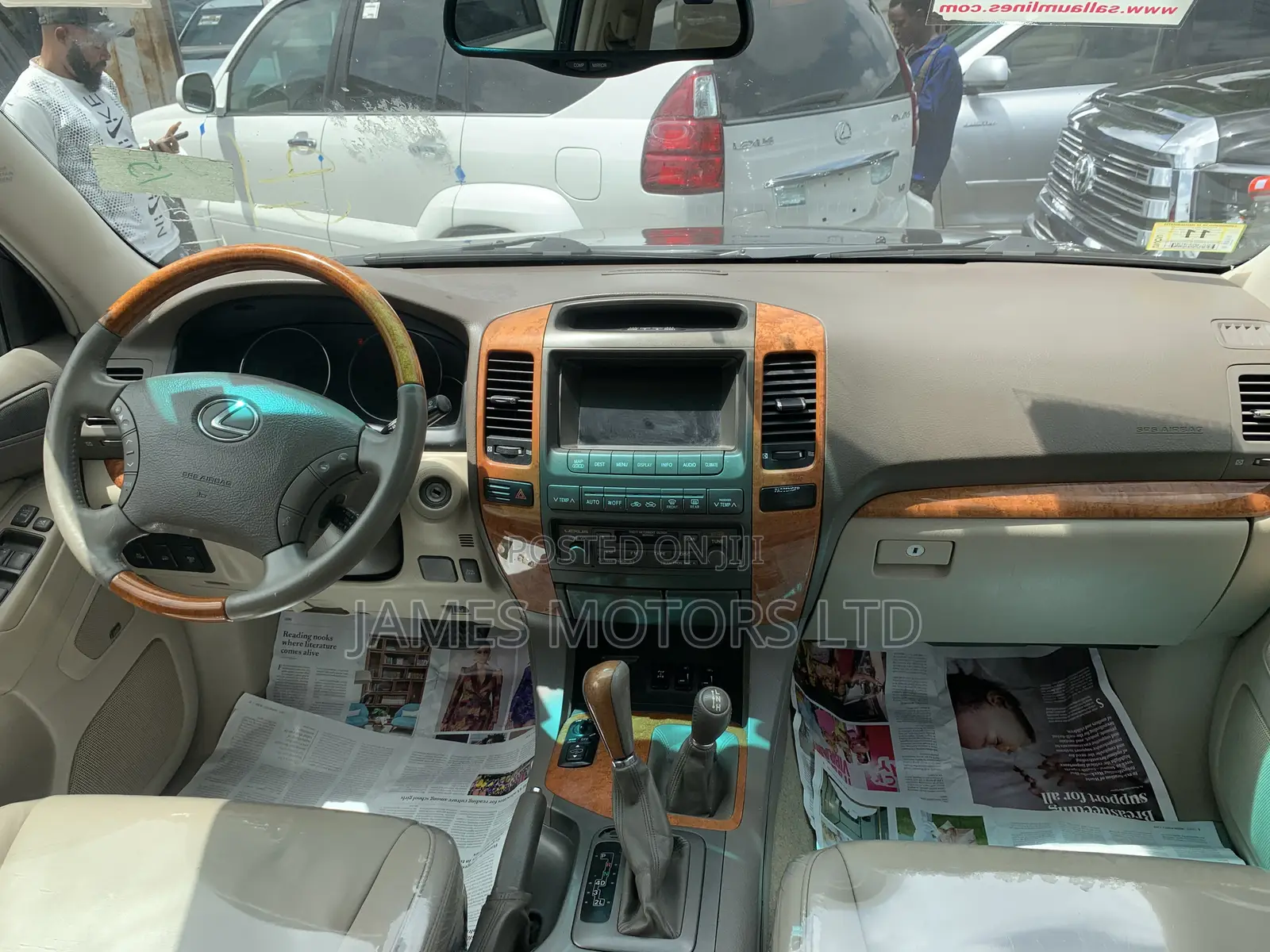 Lexus GX 470 Sport Utility 2005 Black