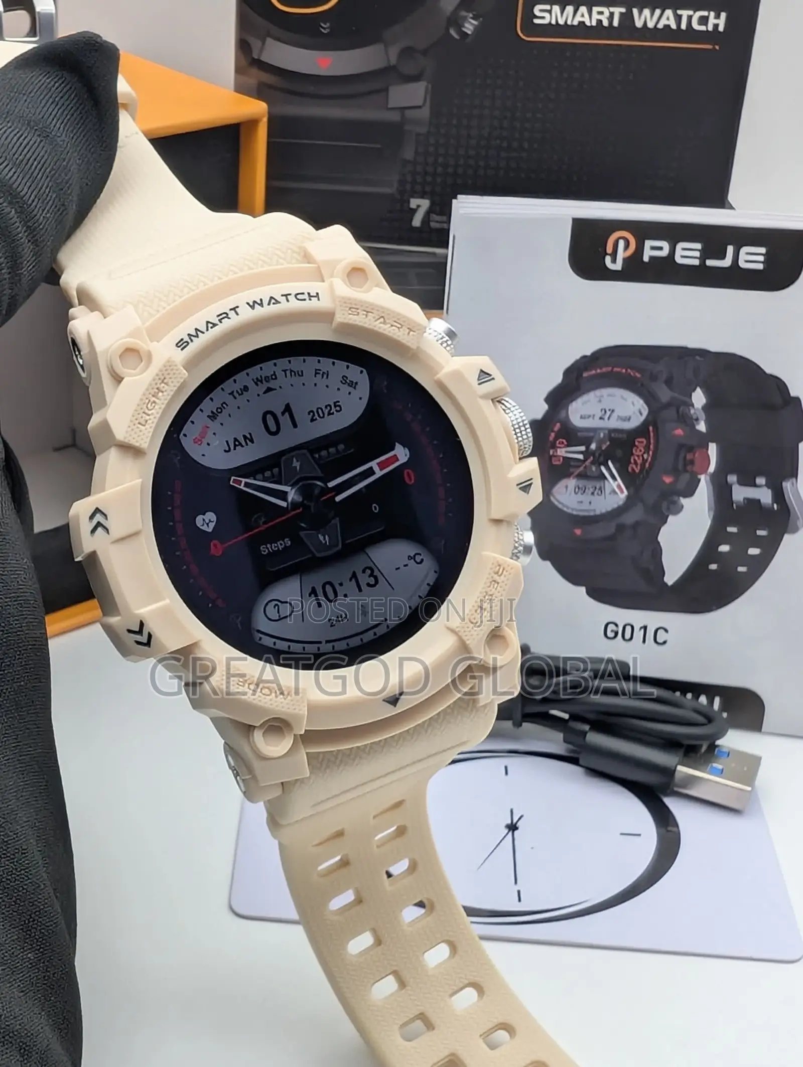 G.Shock Casio Smartwatch White