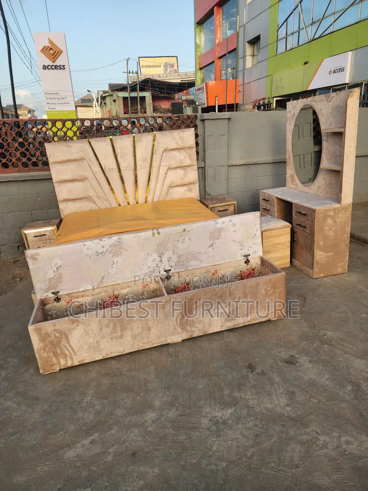 Six by Six Executive Set of Bed Frame.