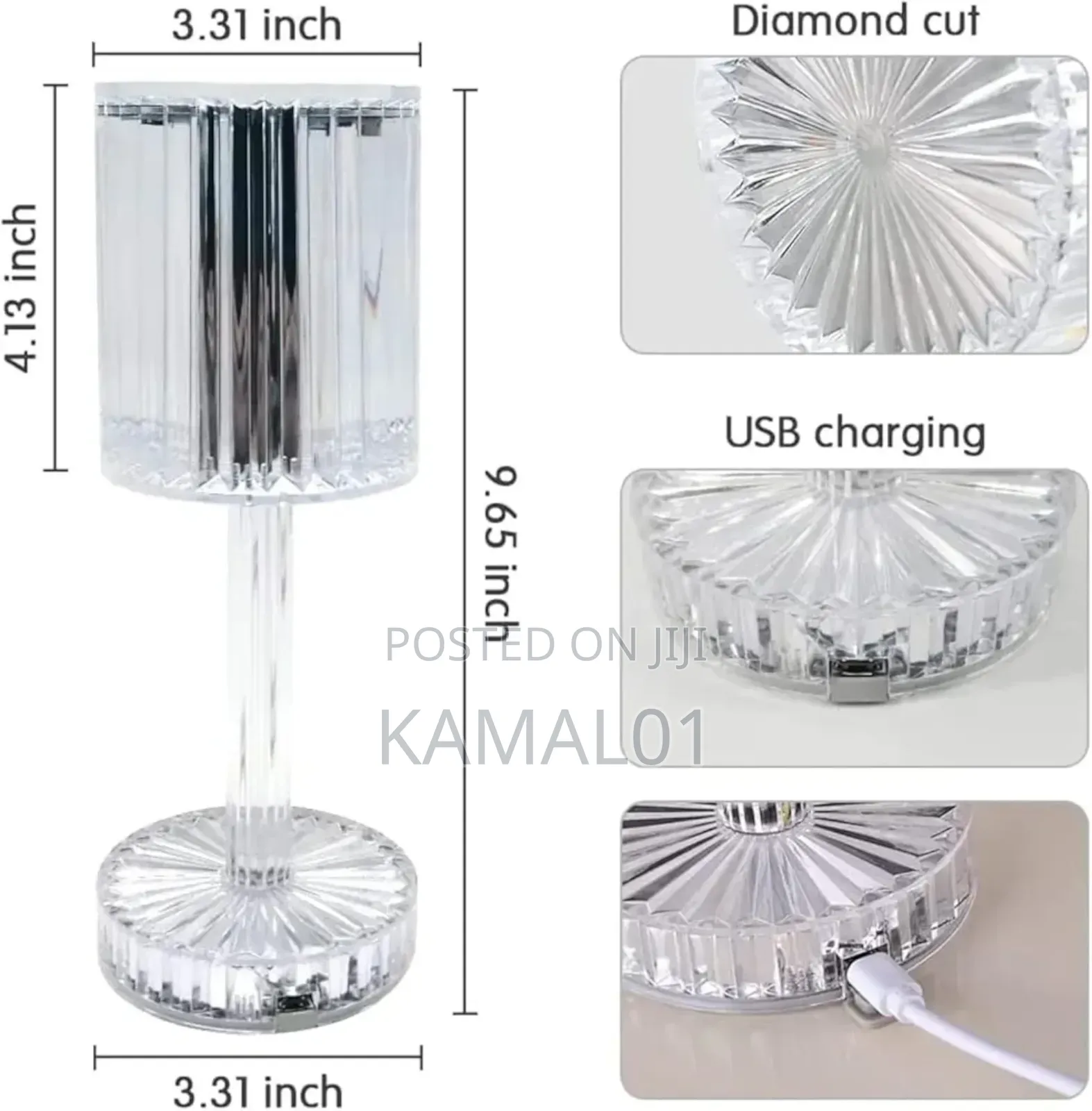 Crystal Touch Lamp Crystal Touch Lamp for Bedroom