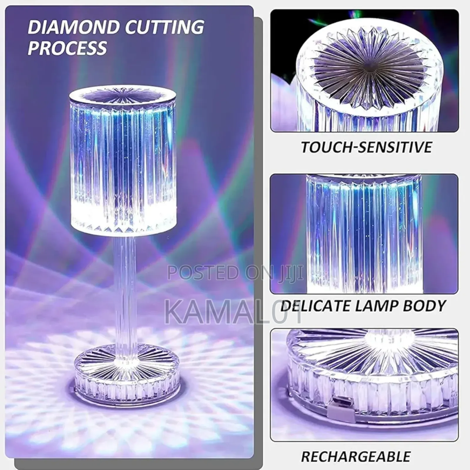Crystal Touch Lamp Crystal Touch Lamp for Bedroom