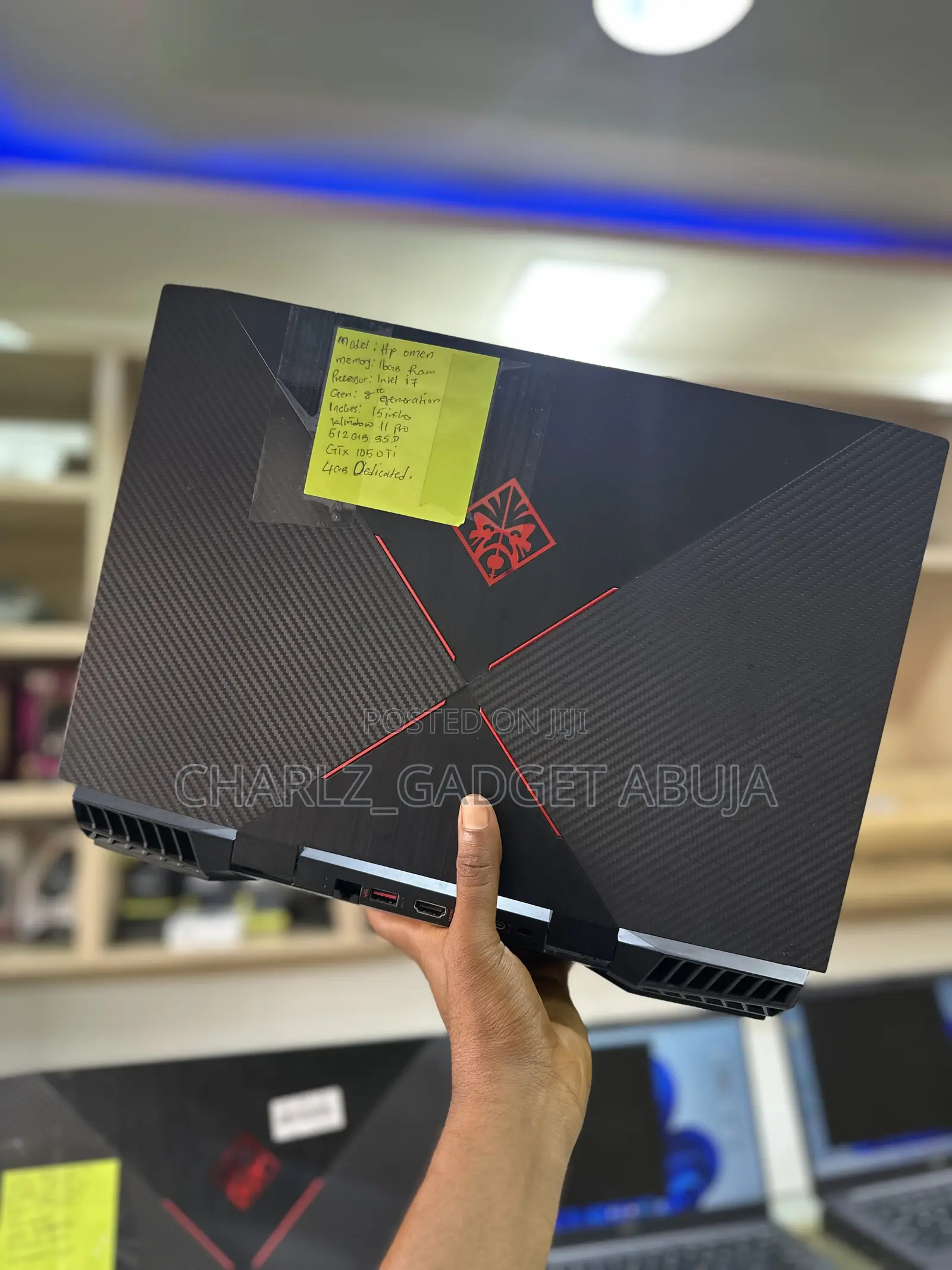 Laptop HP Omen 15 16GB Intel Core i7 SSD 512GB