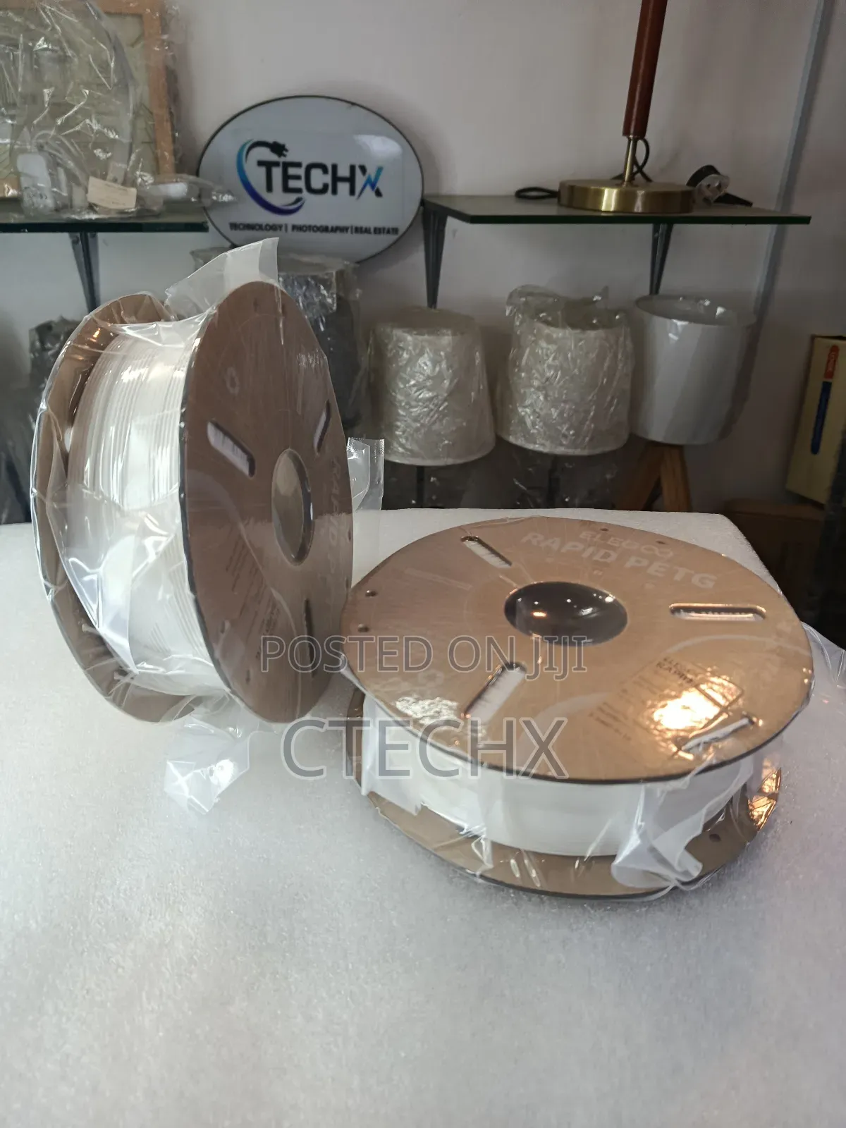 Elegoo Petg Filament 1.75mm White 1kg 3d Printer Filament