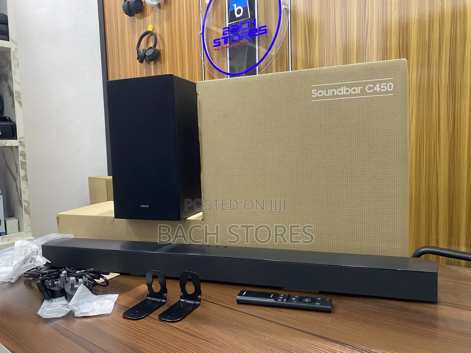 Samsung Hw-C450 Wireless Soundbar With Adaptive Sound Bass