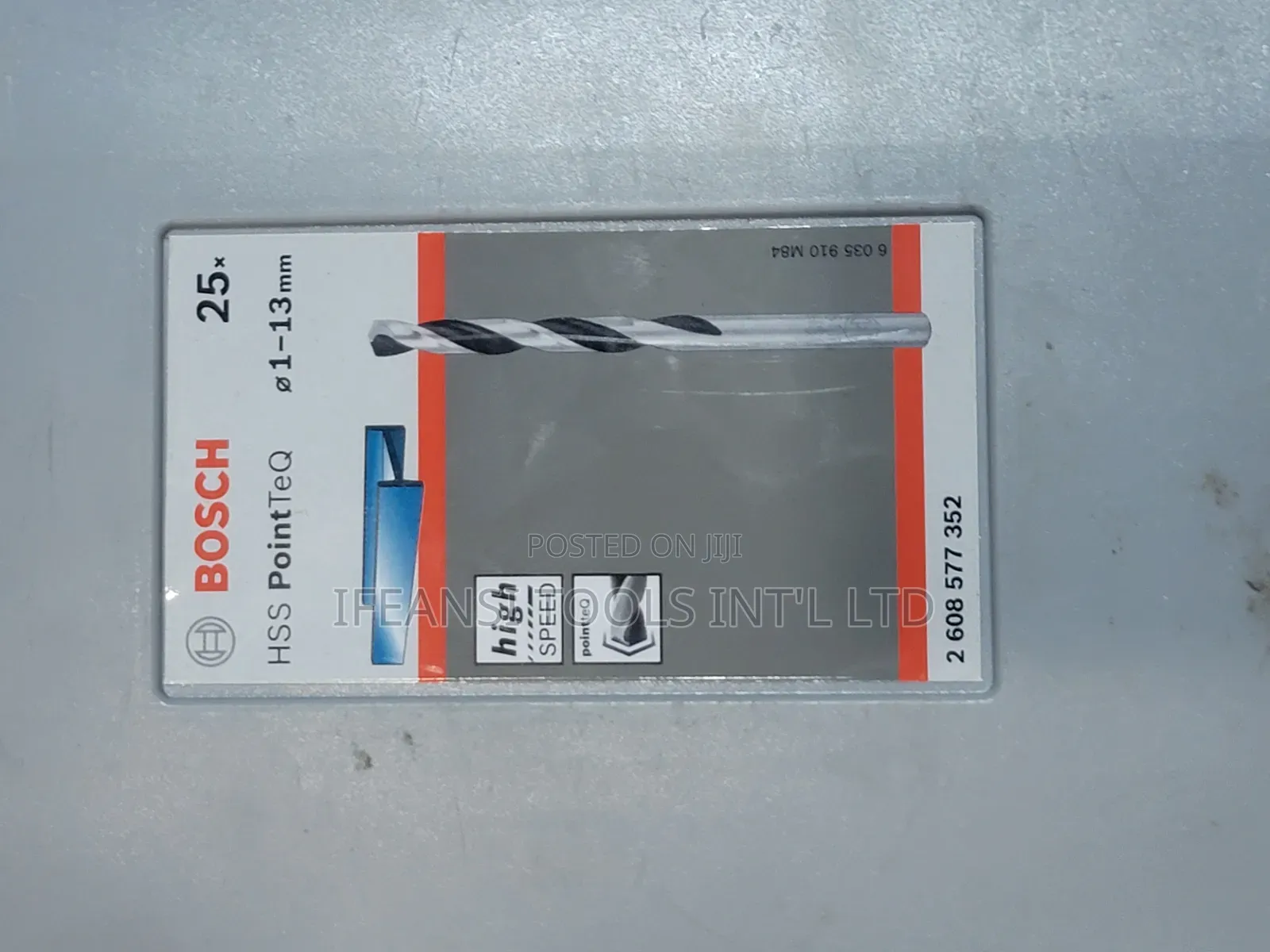 Bosch Metal Drill Bit Set 1to 13mm Original
