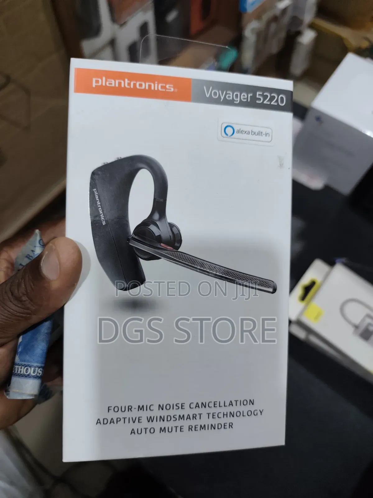 Plantronics Voyager 5220 Bluetooth Earbuds With Alexa