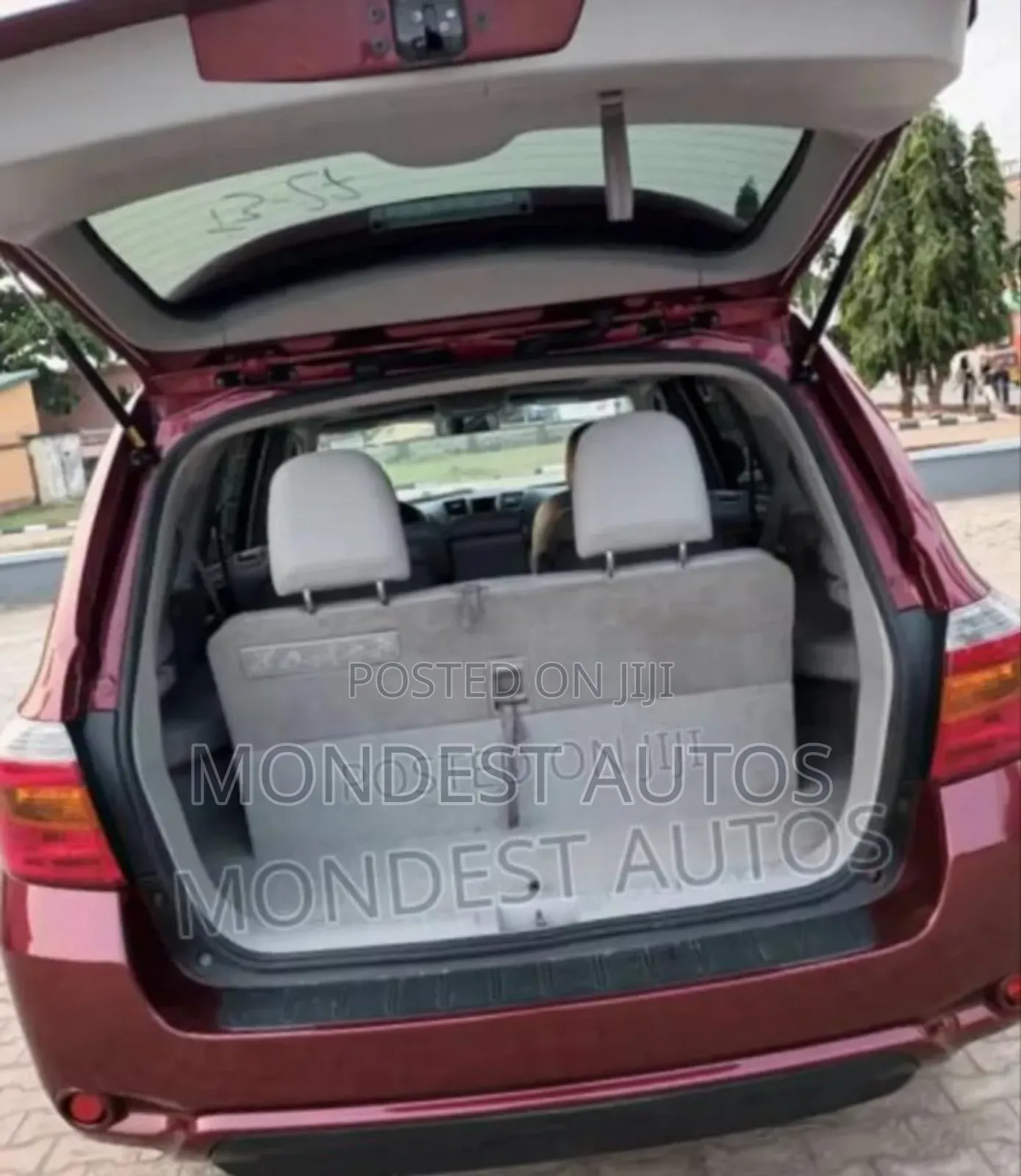 Toyota Highlander 2008 Red