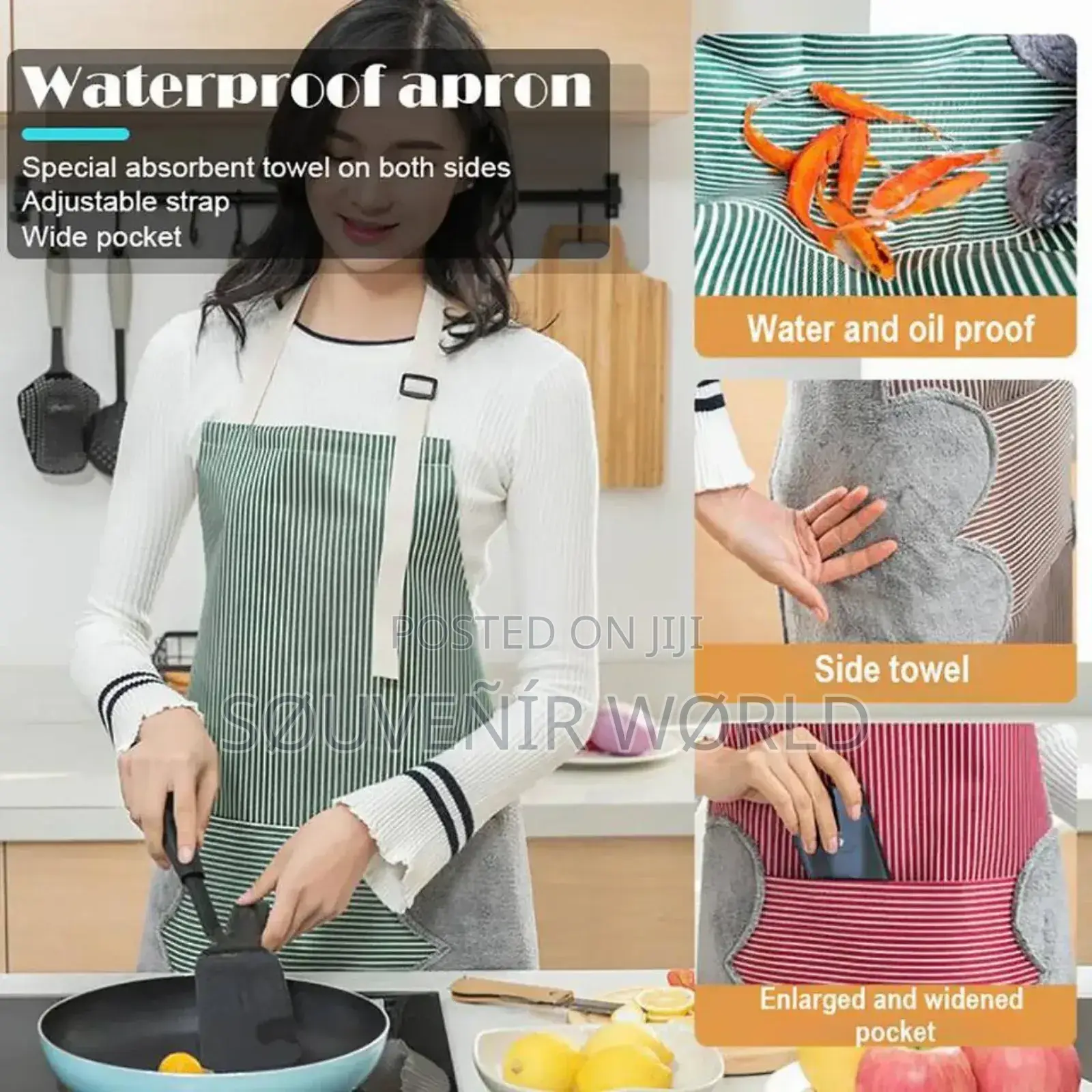 Waterproof Apron Erasable Hand Kitchen