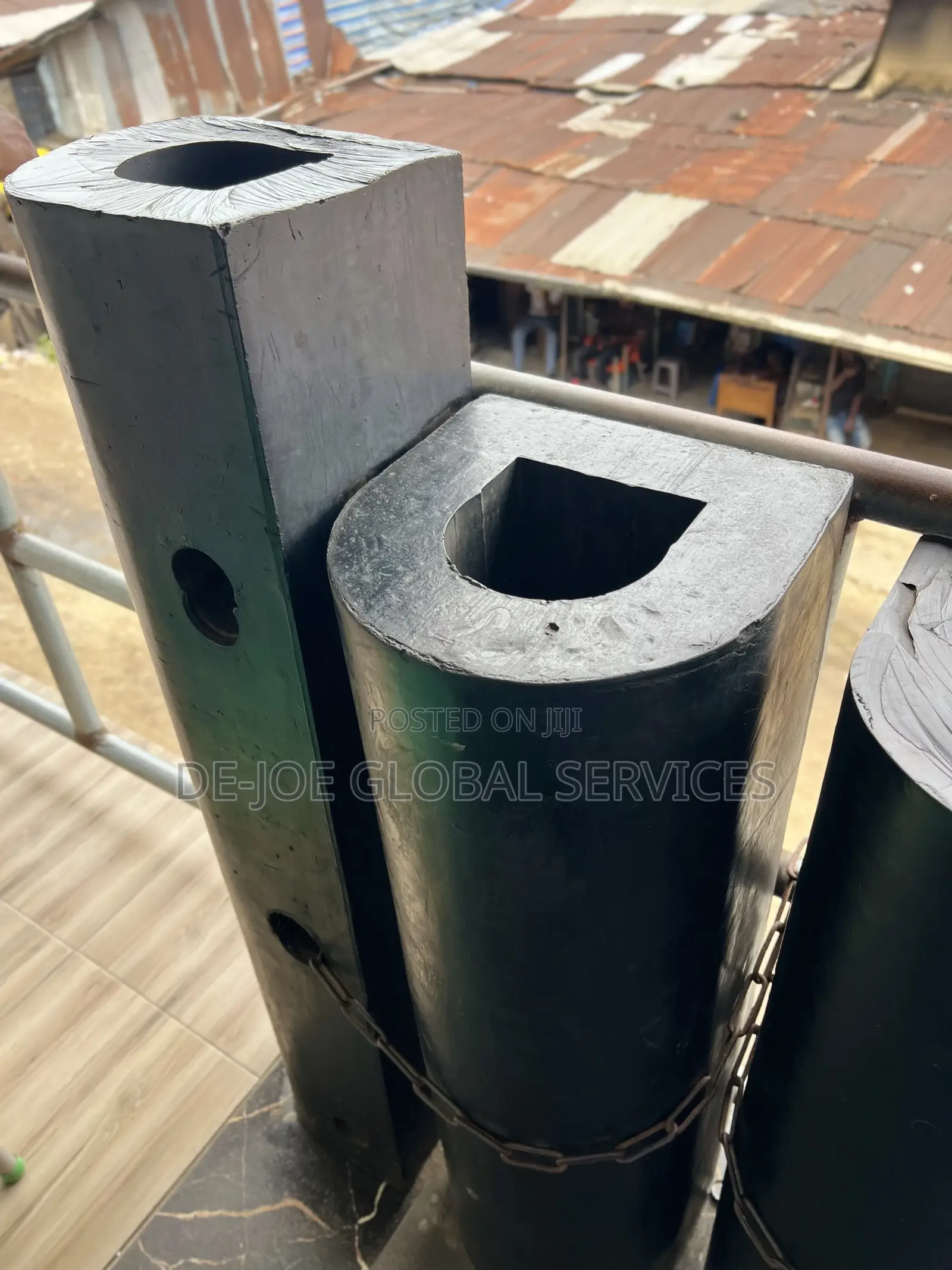 Rubber Fender D Type 12 Inches X 1mtr